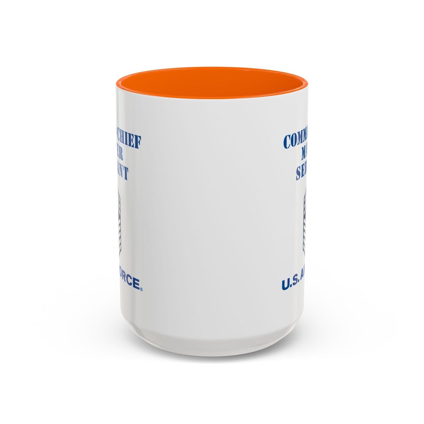 Accent Coffee Mug (11oz & 15oz) - USAF - Command Chief Master Sergeant (E9c) - 2020 - US Air Force w Text X 300