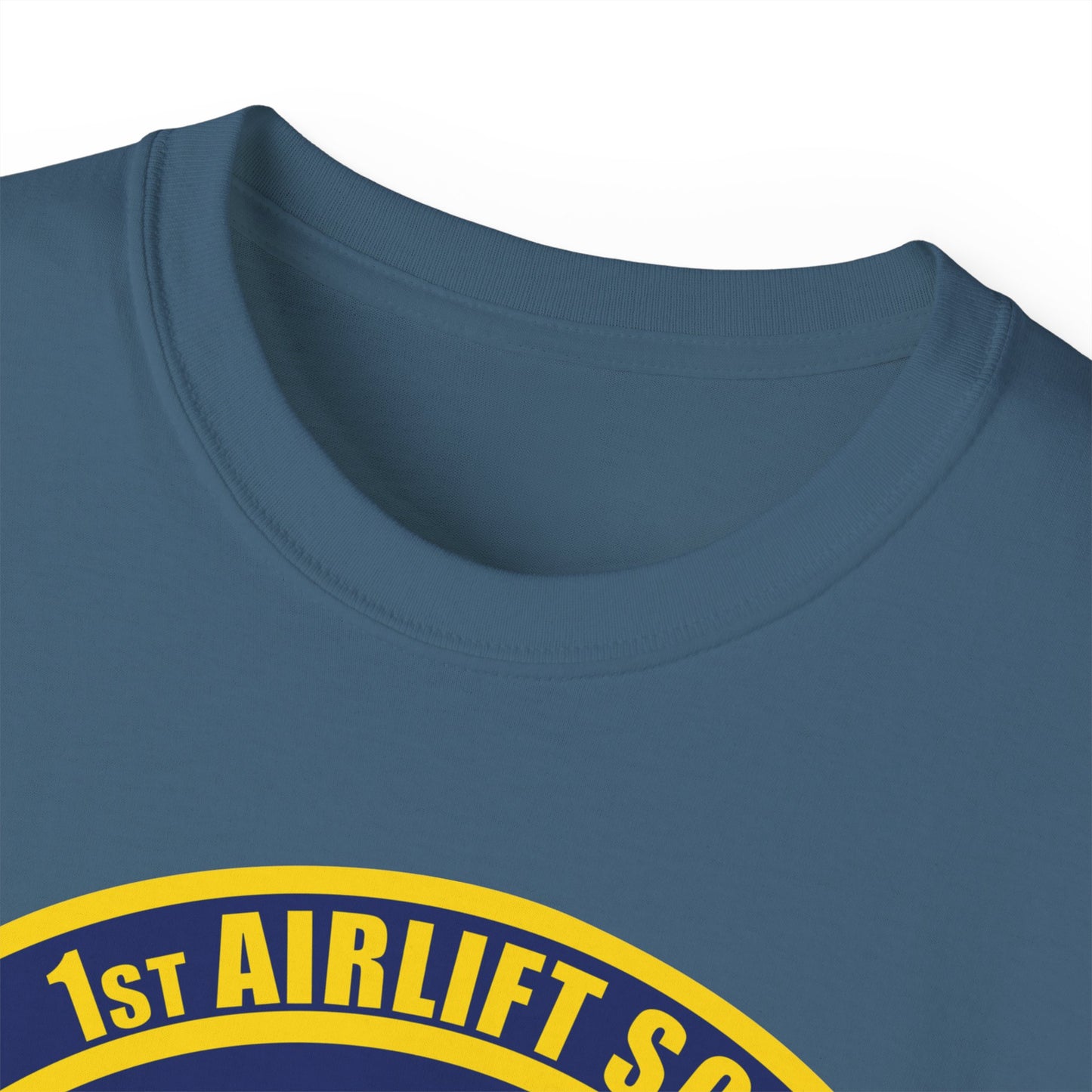 Unisex Ultra Cotton Tee - USAF - 1st Airlift Squadron wo txt X 300