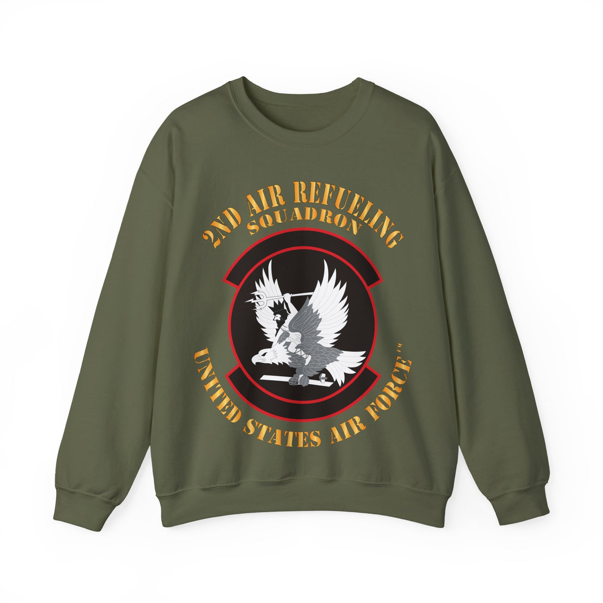 Crewneck Sweatshirt - USAF - 2nd Air Refueling Squadron