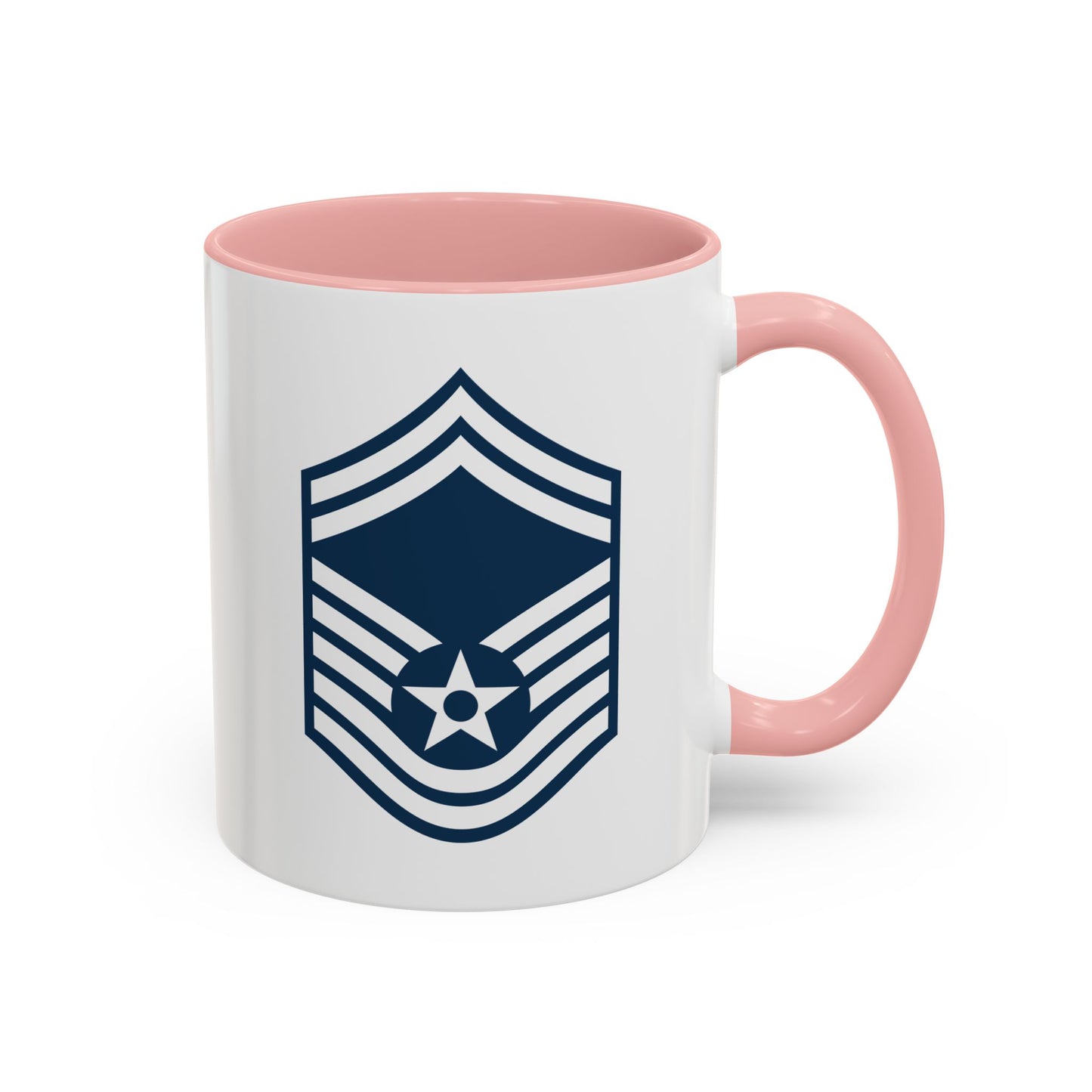 Accent Coffee Mug (11oz & 15oz) - USAF - Senior Master Sergeant (E8a) - 2020
