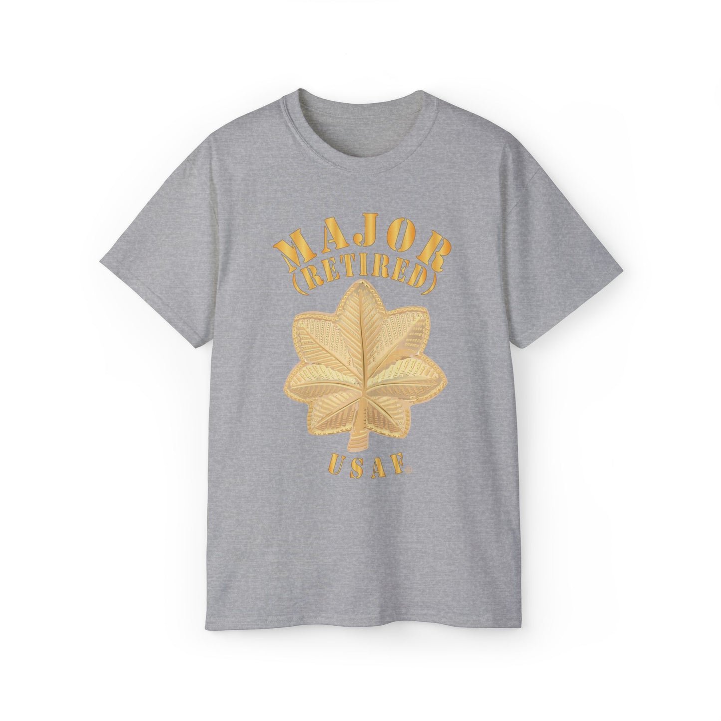 Unisex Ultra Cotton Tee - USAF - Major - Retired - USAF X 300