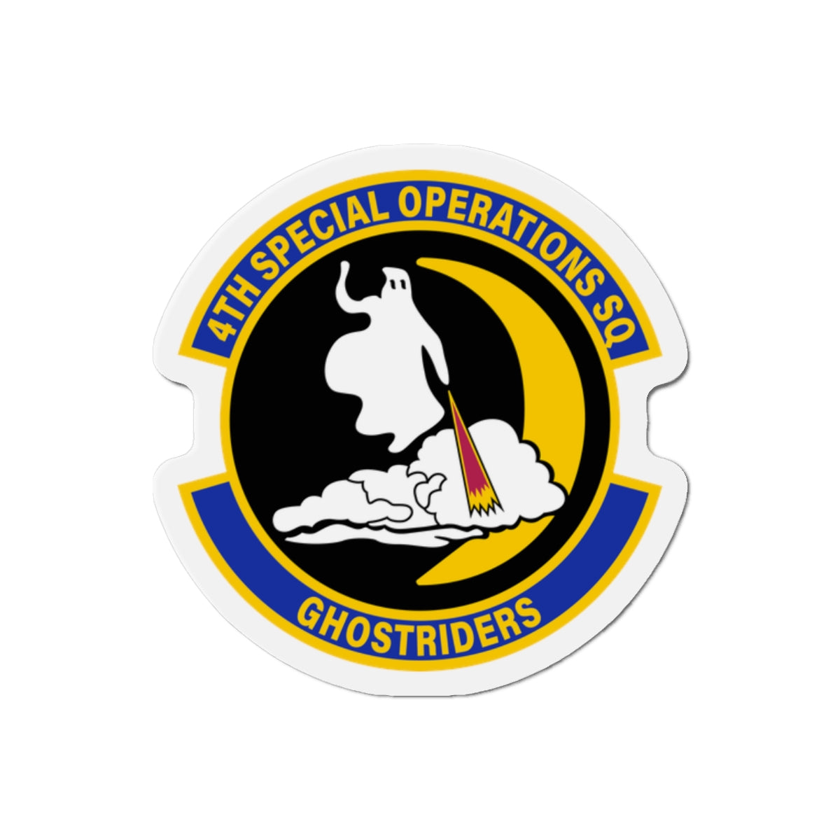 Die-Cut Magnet - USAF - 4th Special Operations Sq wo txt X 300