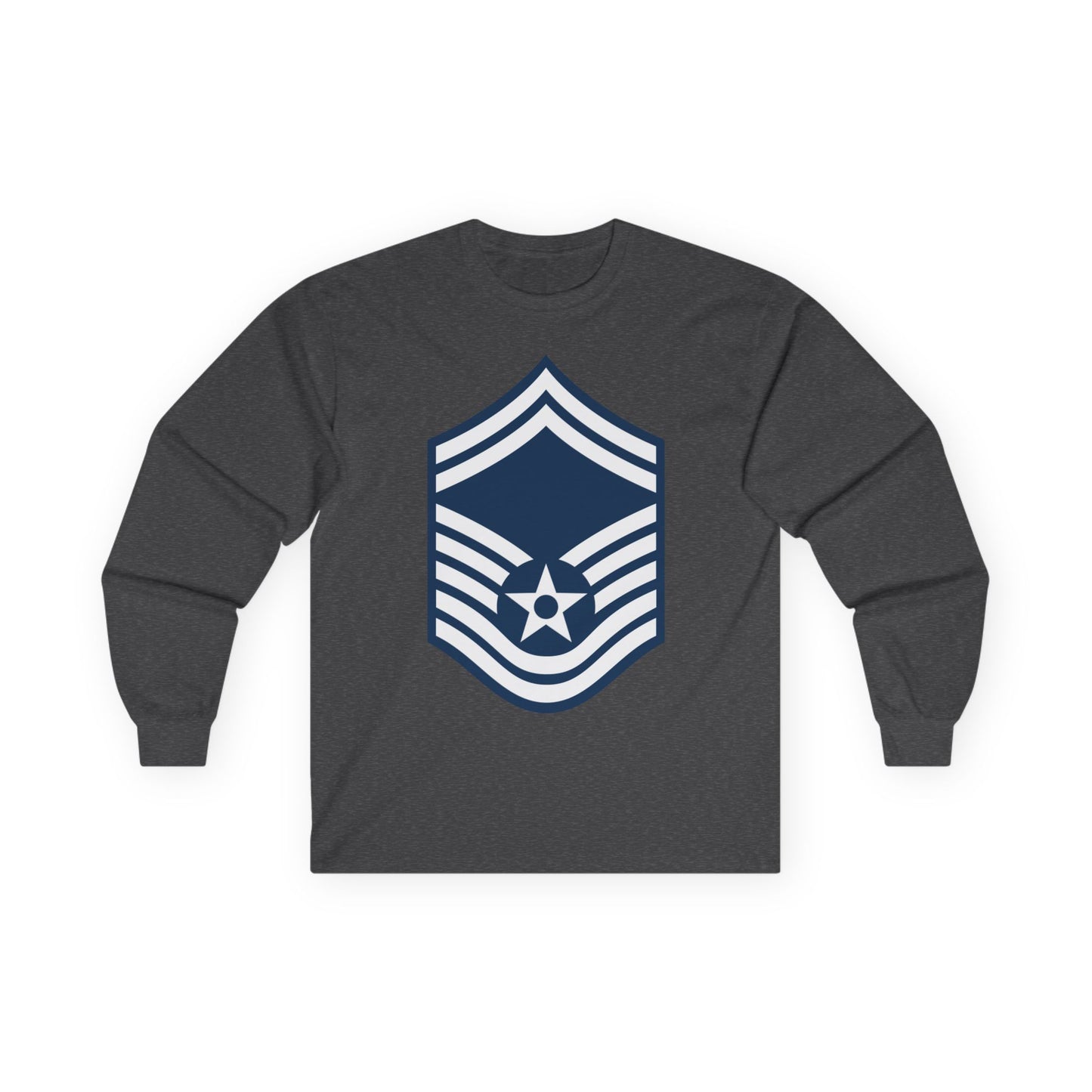 Unisex Ultra Cotton Long Sleeve Tee - USAF - Senior Master Sergeant (E8a) - 2020
