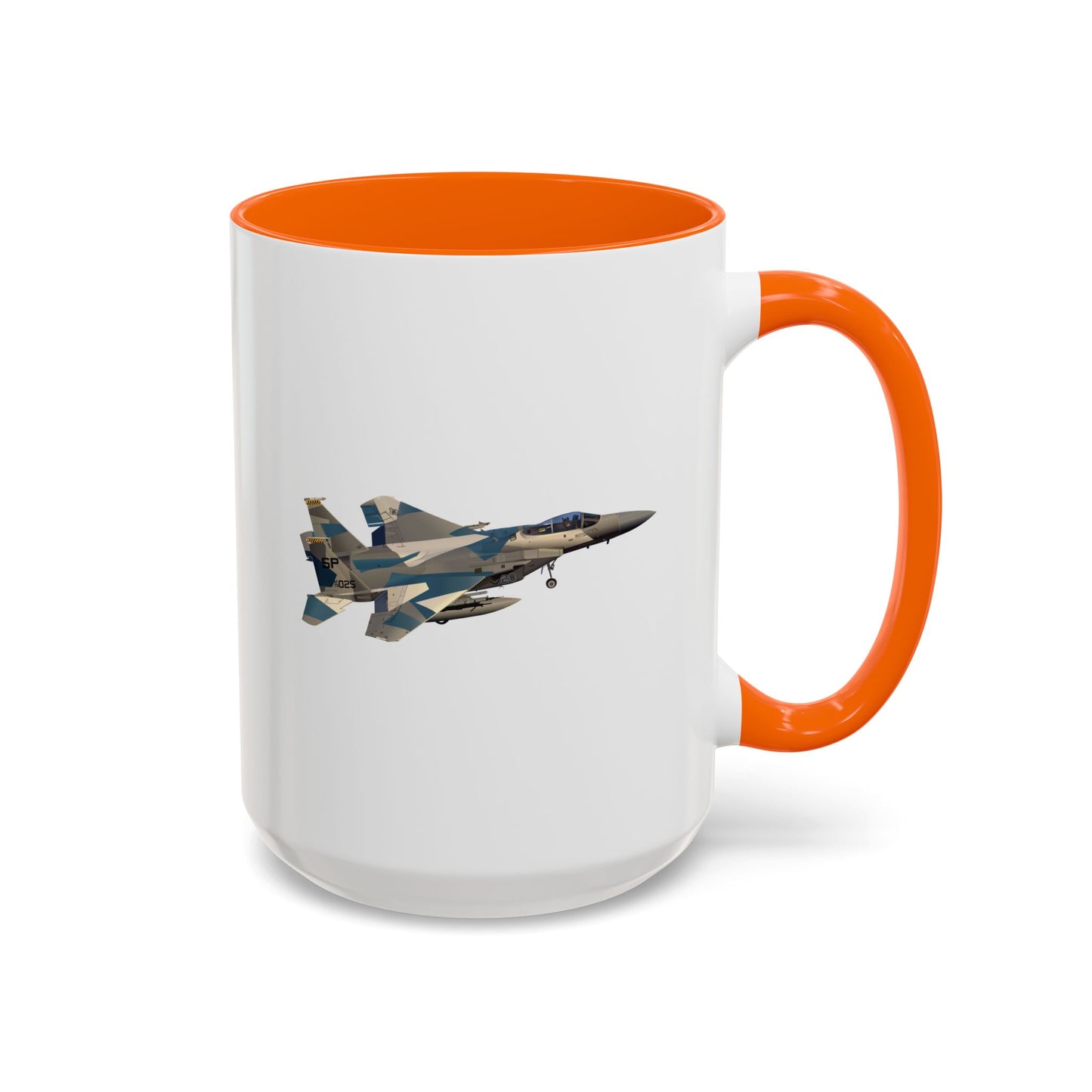 Accent Coffee Mug (11oz & 15oz) - USAF - F15 Eagle wo txt