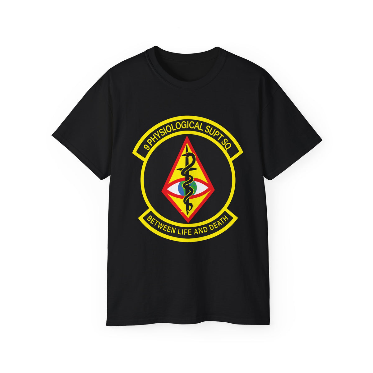 Unisex Ultra Cotton Tee - USAF - 9th Physiological Support Squadron wo txt X 300
