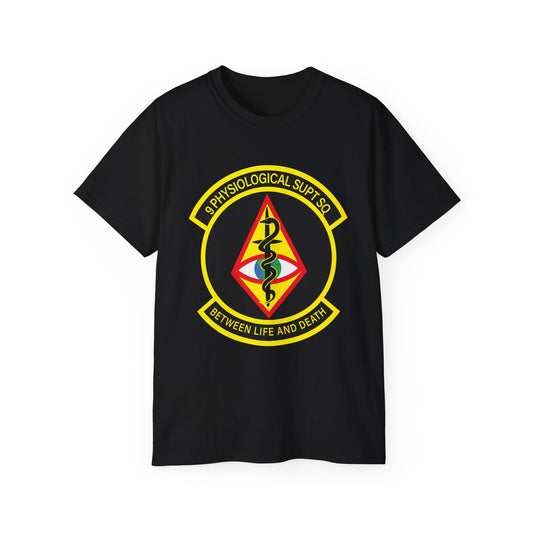 Unisex Ultra Cotton Tee - USAF - 9th Physiological Support Squadron wo txt X 300