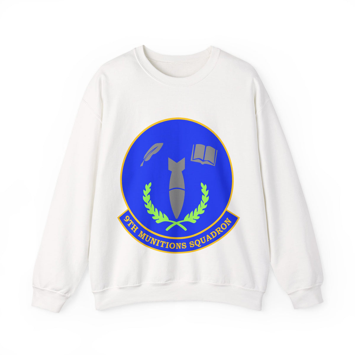 Crewneck Sweatshirt - USAF - 9th Munitions Squadron wo txt X 300