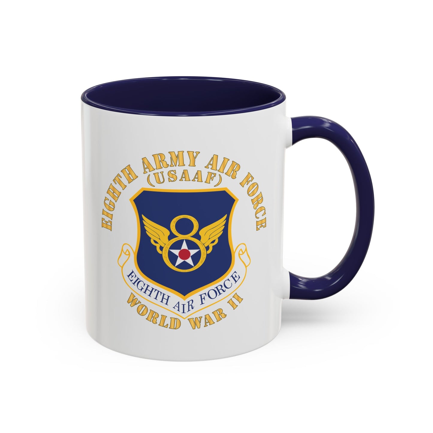 Accent Coffee Mug (11oz & 15oz) - USAF - 8th Air Force - WWII X 300