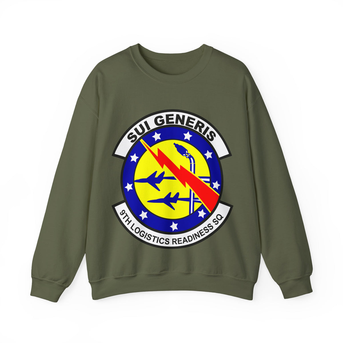 Crewneck Sweatshirt - USAF - 9th Logistics Readiness Squadron wo txt X 300