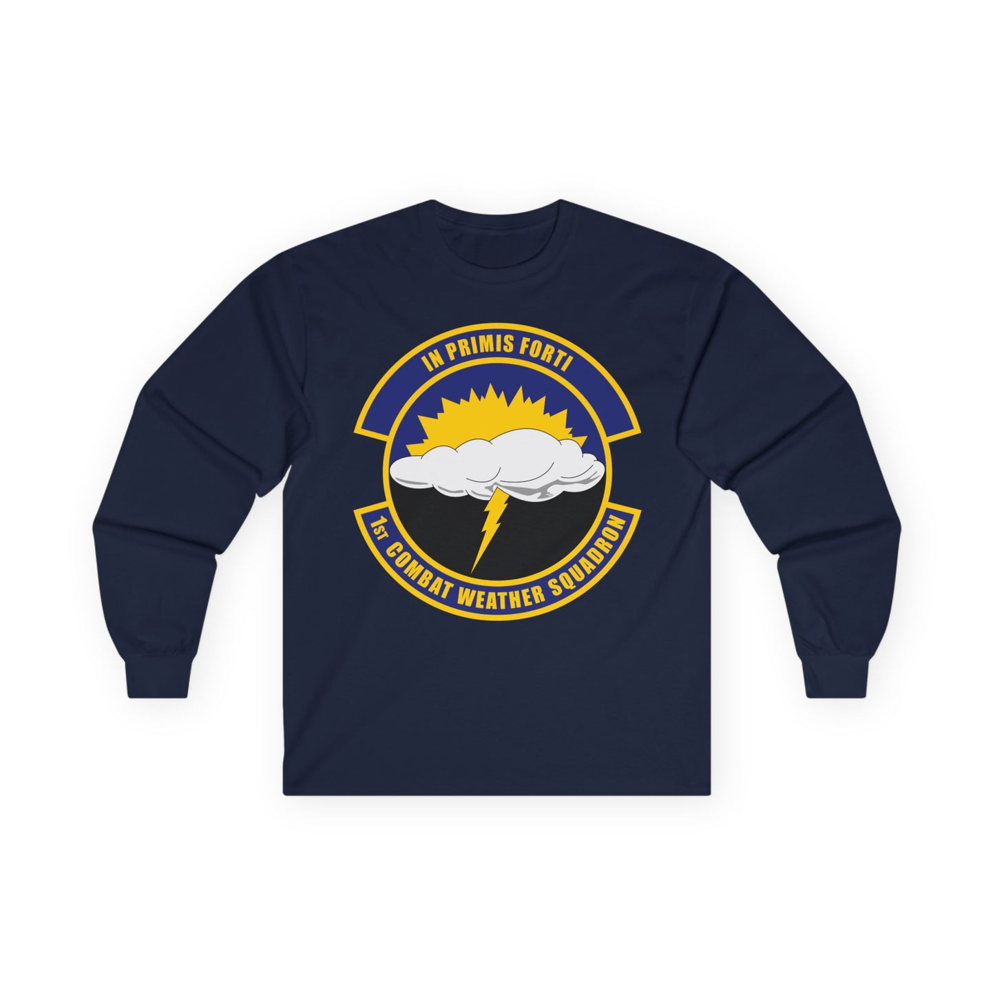 Unisex Ultra Cotton Long Sleeve Tee - USAF - 1st Combat Weather Squadron (PACAF) wo txt