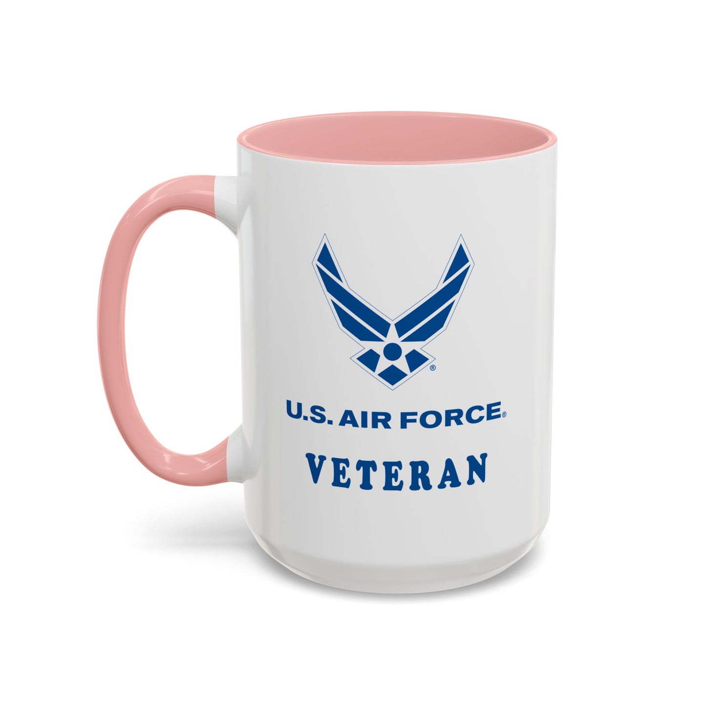Accent Coffee Mug (11oz & 15oz) - USAF - Air Force - Veteran X 300