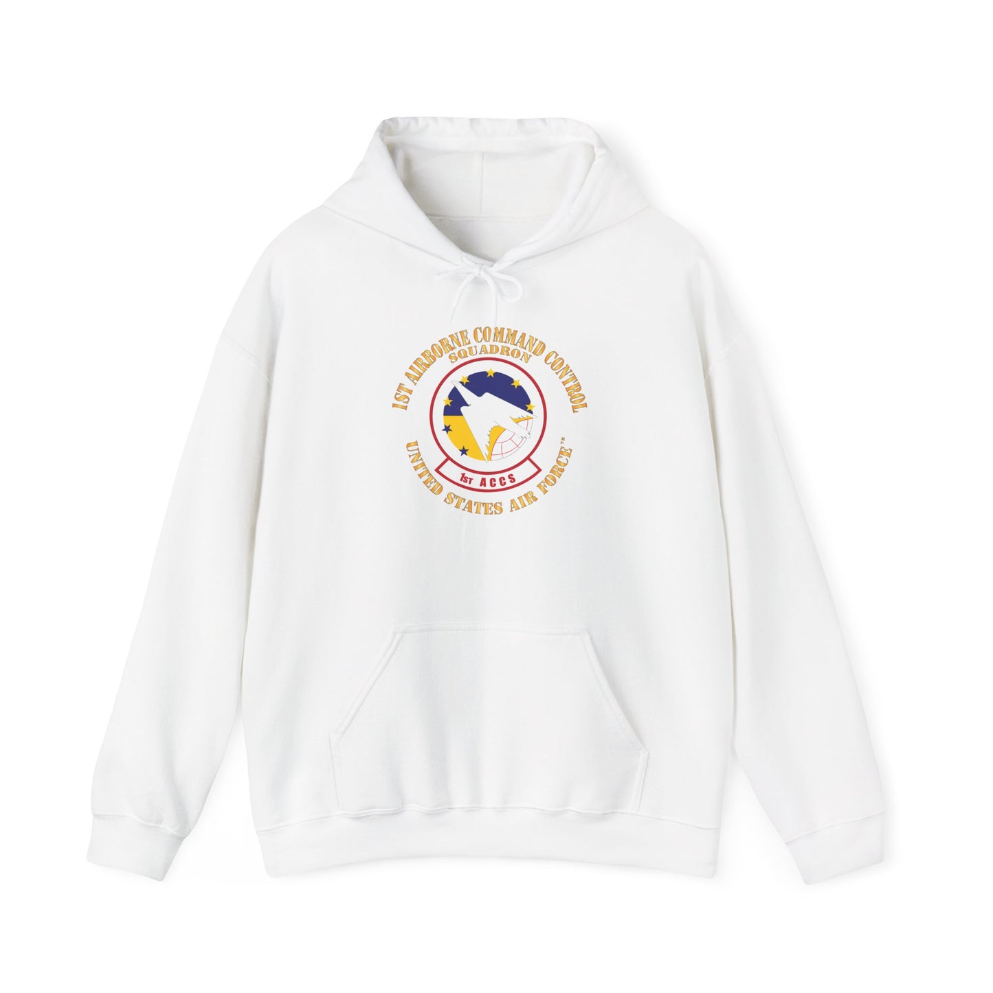 Unisex Heavy Blend Hooded Sweatshirt -USAF - 1st Airborne Command Control Squadron