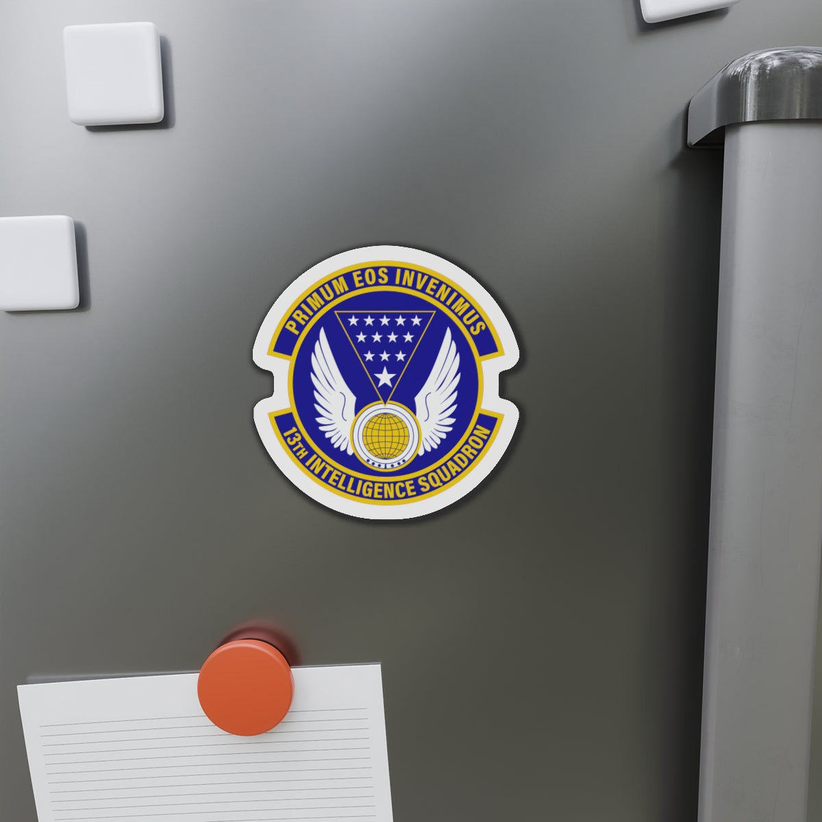 Die-Cut Magnet - USAF - 13th Intelligence Squadron wo txt