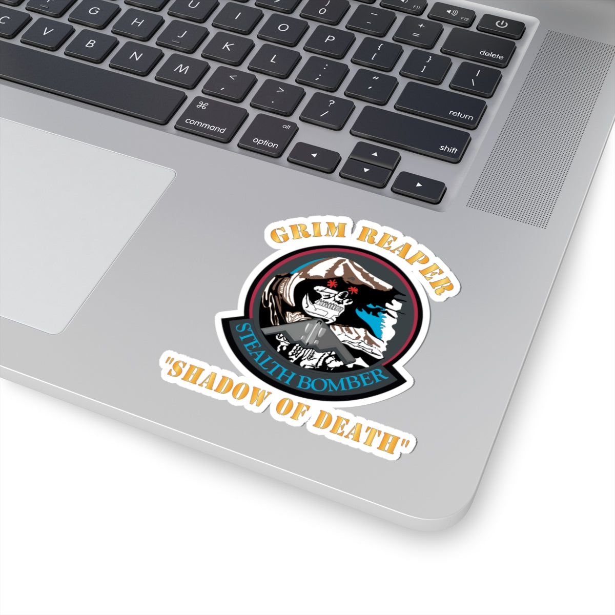 Kiss-Cut Stickers - USAF - B2 - Grim Reaper - Stealth Bomber X 300