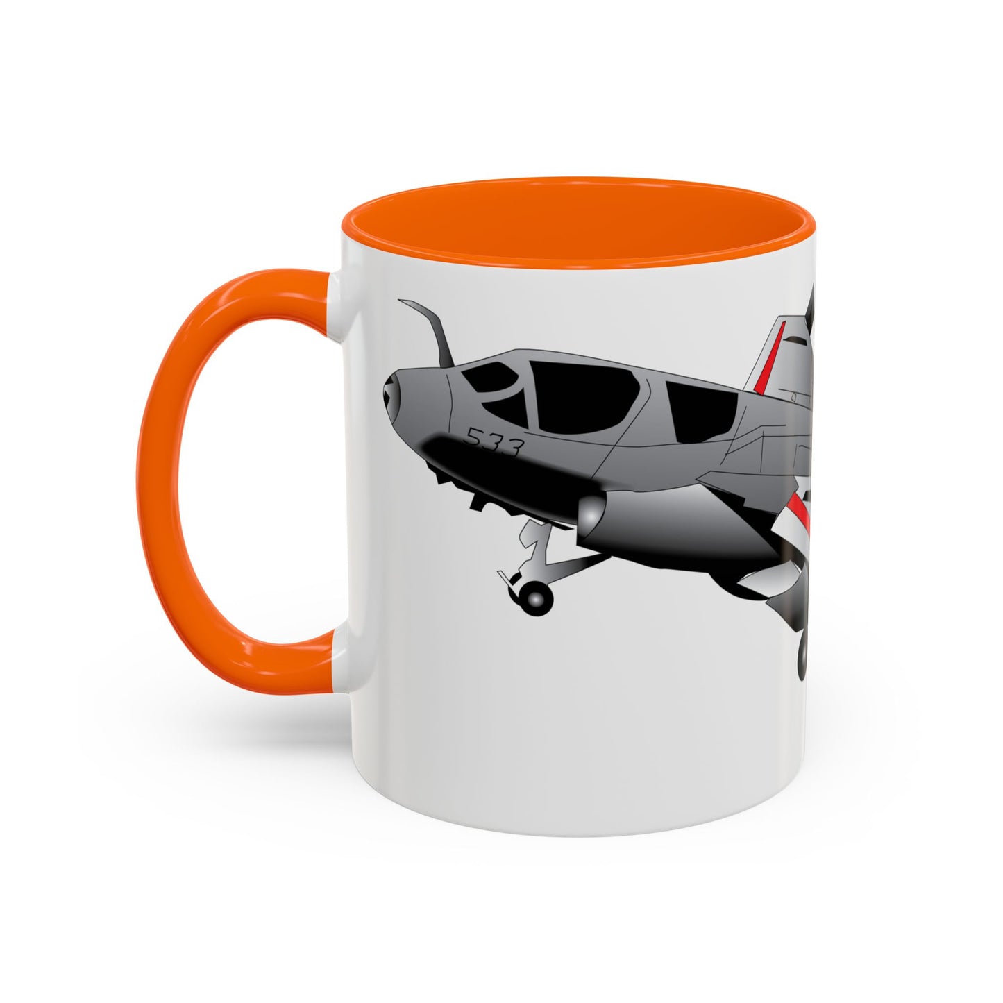Accent Coffee Mug (11oz & 15oz) - Aircraft - Navy - A-6A Intruder X 300