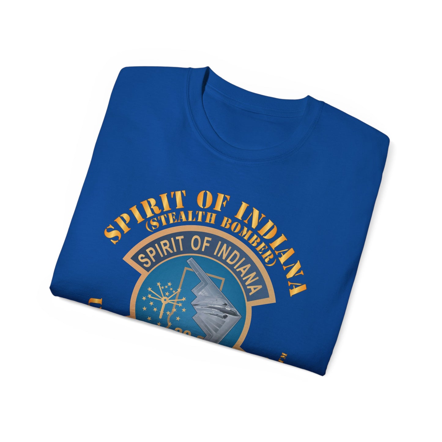 Unisex Ultra Cotton Tee - USAF - B2 - Spirit of Indiana - Stealth Bomber X 300