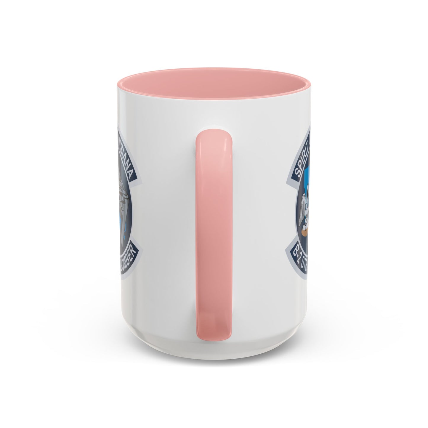 Accent Coffee Mug (11oz & 15oz) - USAF - B2 - Spirit of Louisiana - Stealth Bomber wo txt X 300