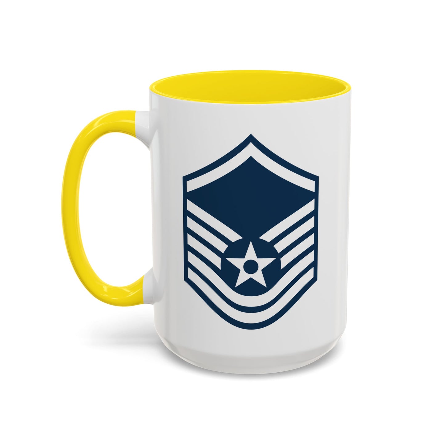 Accent Coffee Mug (11oz & 15oz) - USAF - Master Sergeant (E7a) - 2020