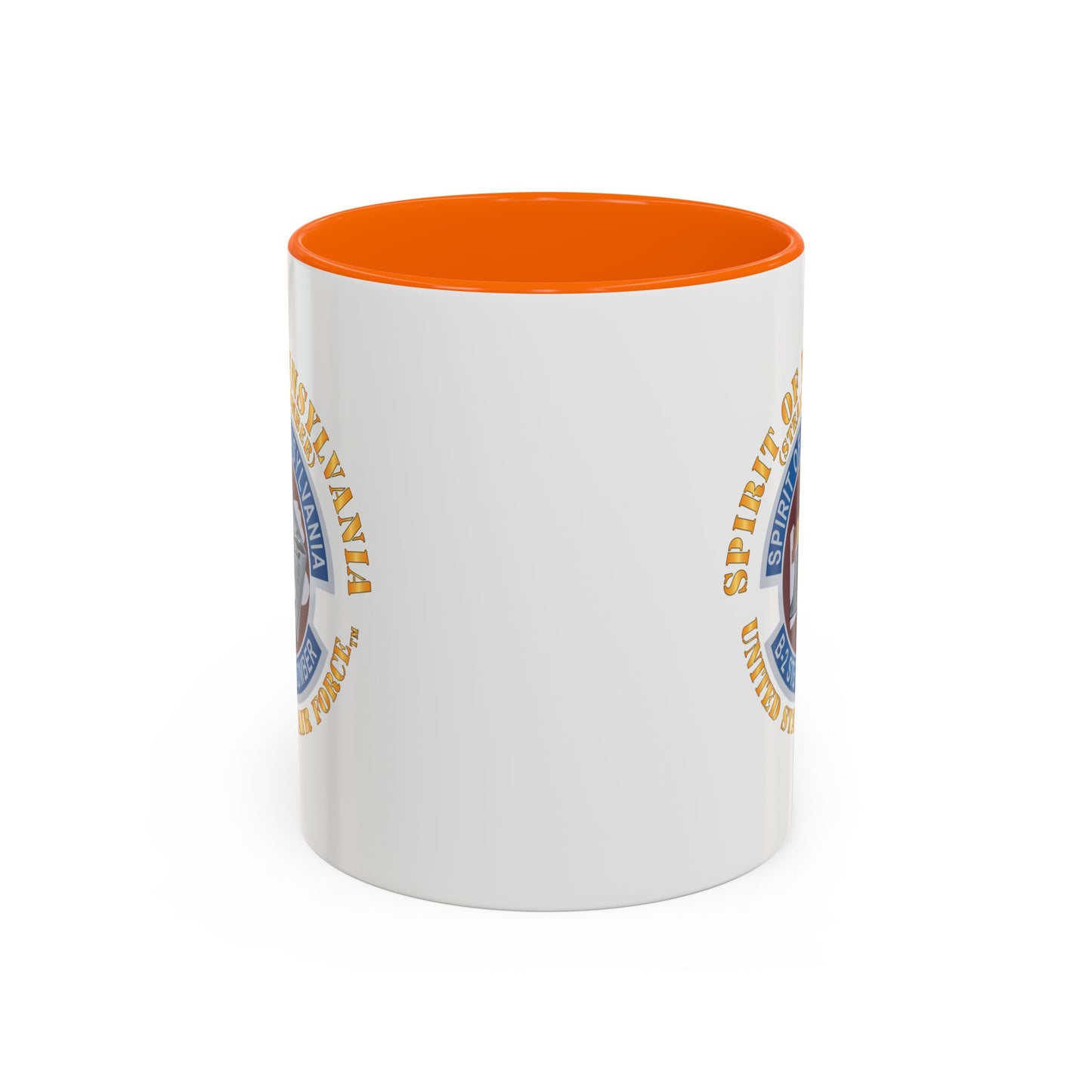 Accent Coffee Mug (11oz & 15oz) - USAF - B2 - Spirit of Pennsylvania Stealth Bomber X 300