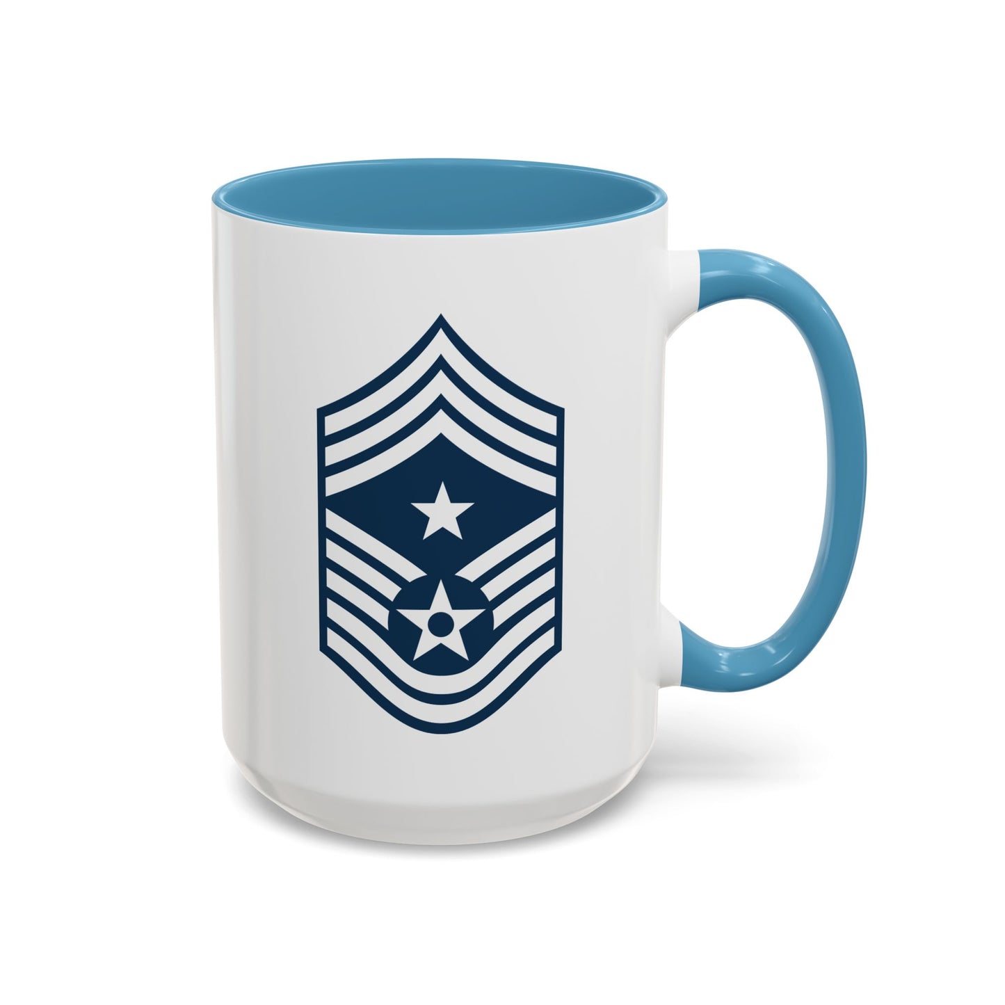 Accent Coffee Mug (11oz & 15oz) - USAF - Command Chief Master Sergeant (E9c) - 2020
