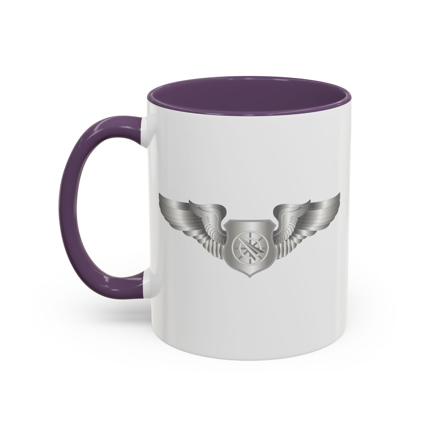 Accent Coffee Mug (11oz & 15oz) - USAF - Air Battle Manager - Basic Wings wo Txt