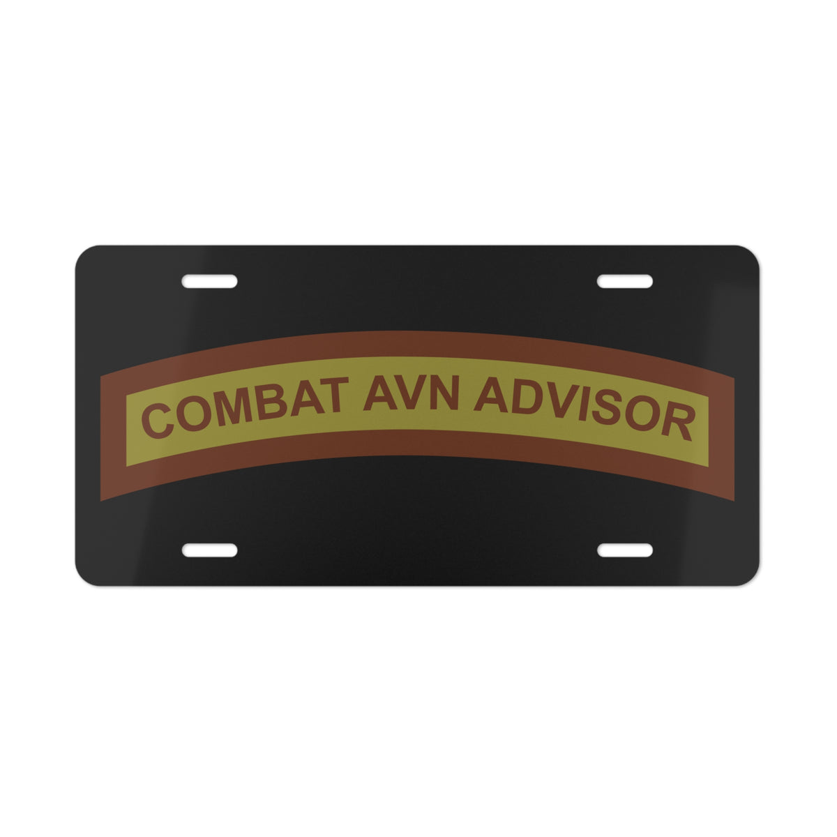 License Plate - USAF - Combat Aviation Advisor Tab