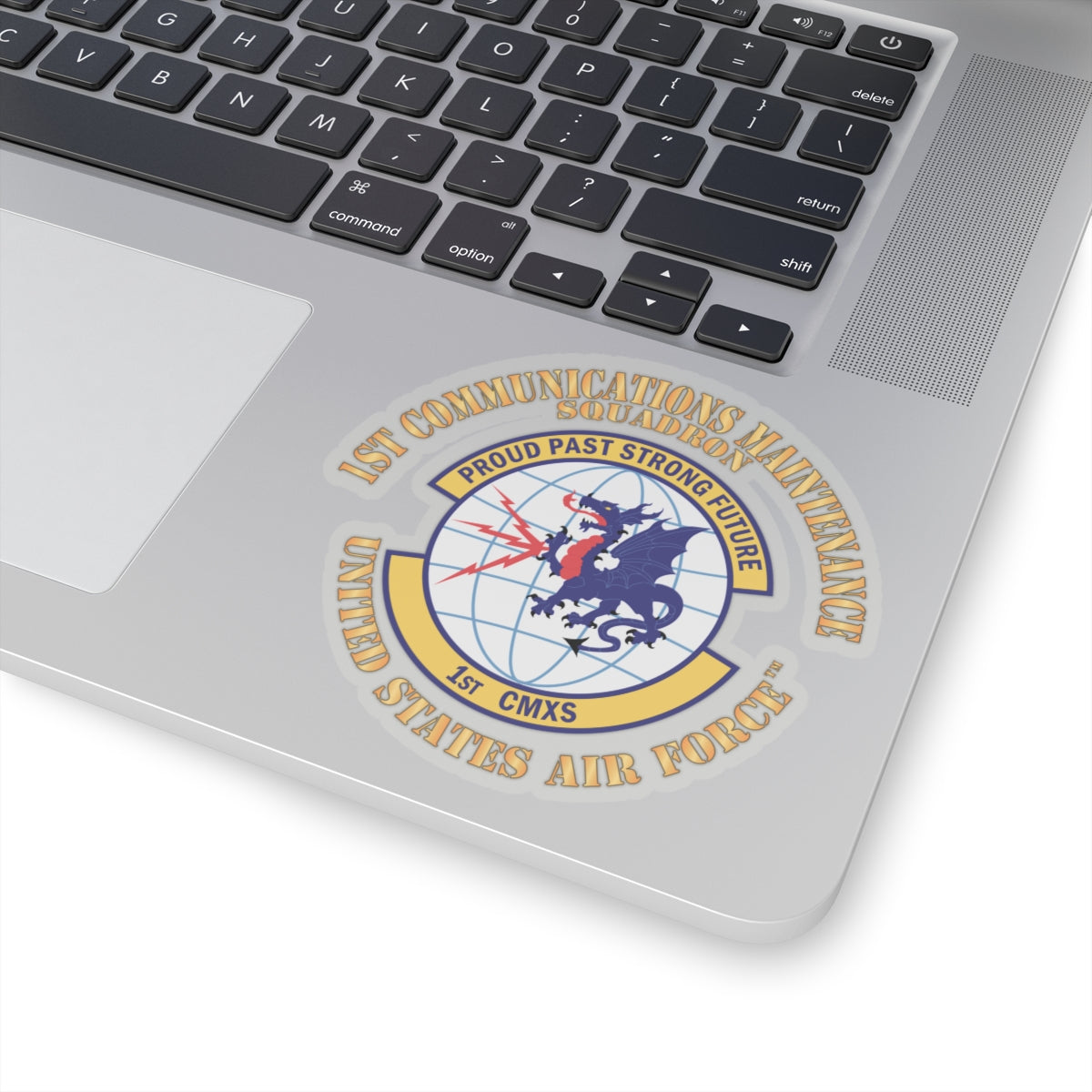 Kiss-Cut Stickers - USAF - 1st Communications Maintenance Squadron(USAFE) X 300