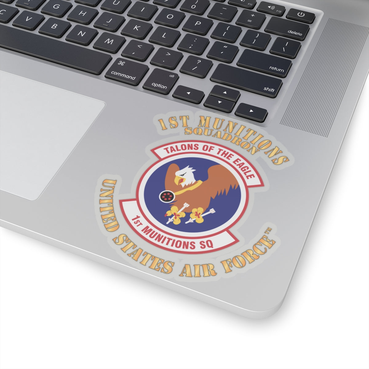 Kiss-Cut Stickers - USAF - 1st Munitions Squadron (ACC)