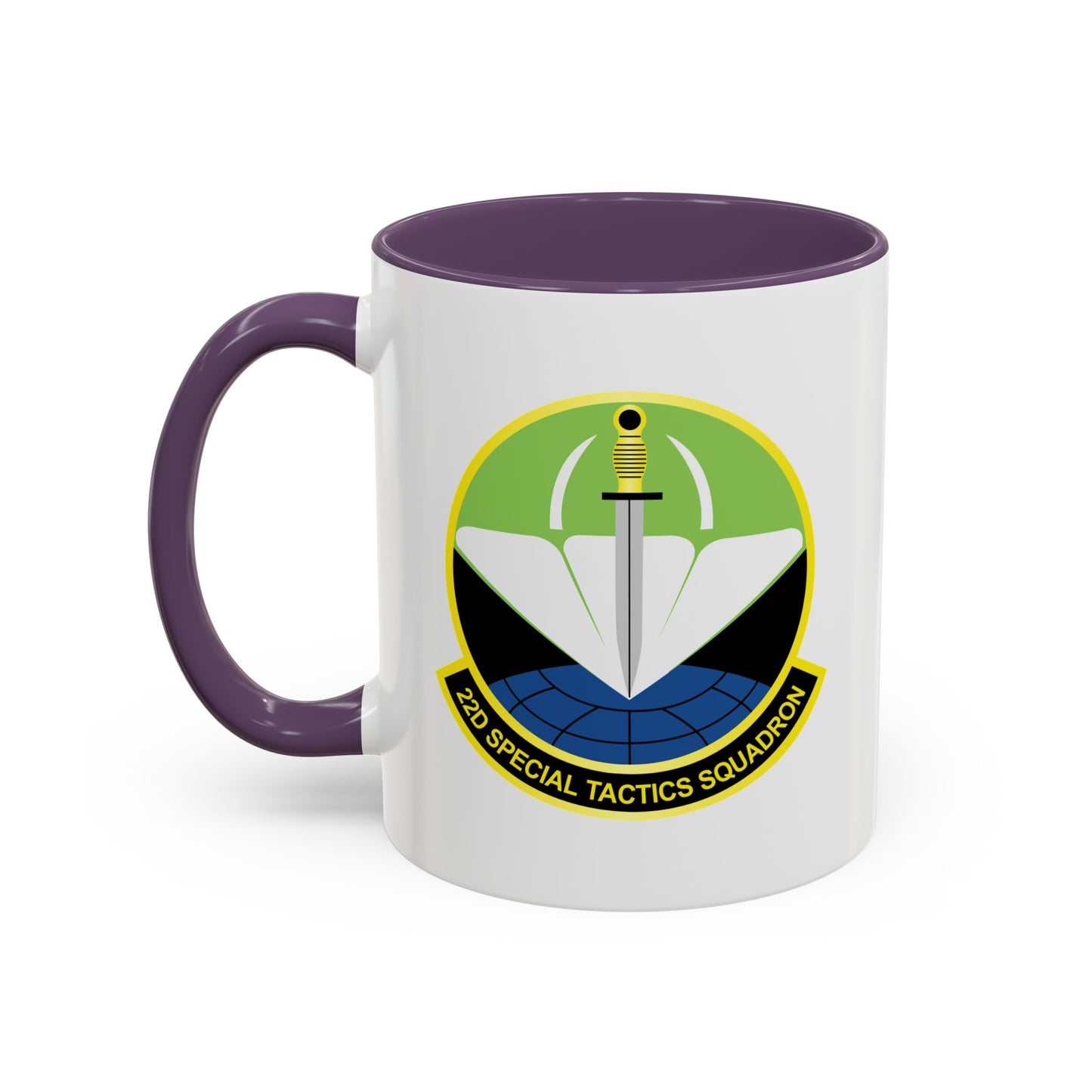 Accent Coffee Mug (11oz & 15oz) -USAF - 22nd Special Tactics Squadron  wo Txt X 300