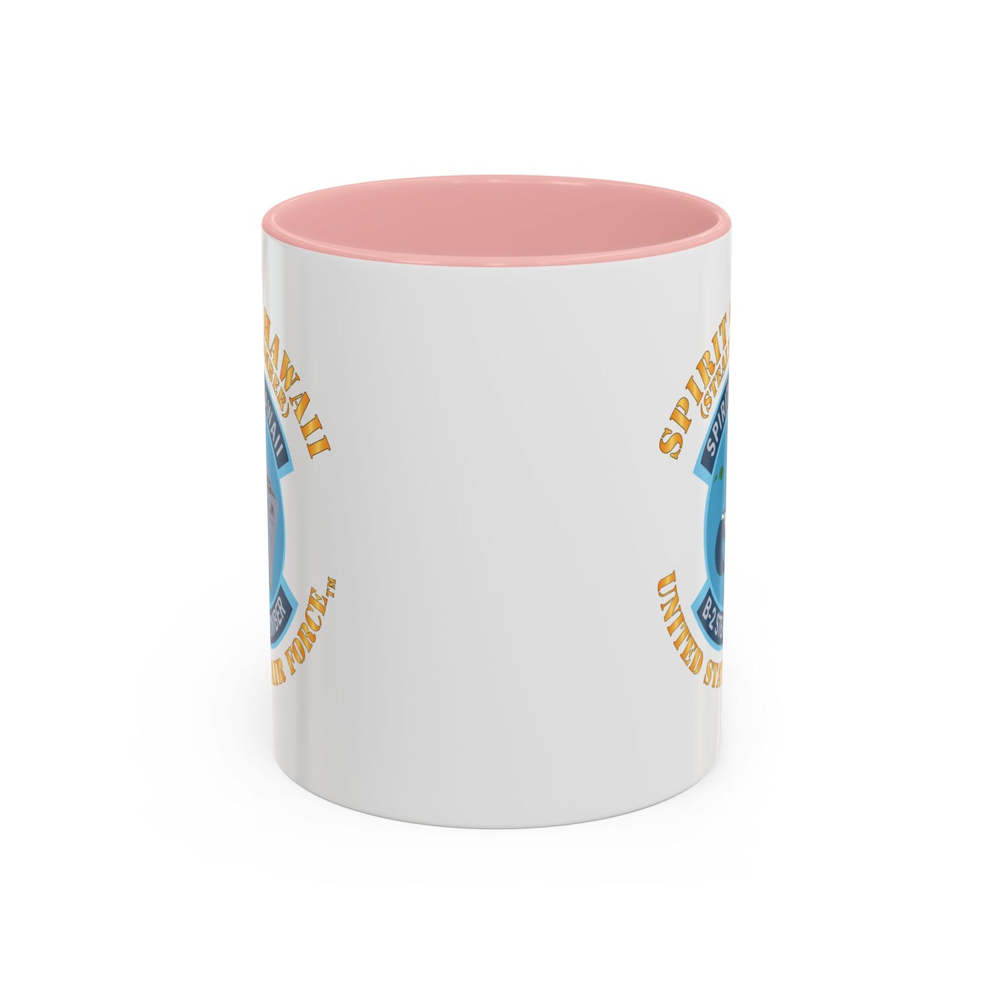 Accent Coffee Mug (11oz & 15oz) - USAF - B2 - Spirit of Hawaii - Stealth Bomber X 300