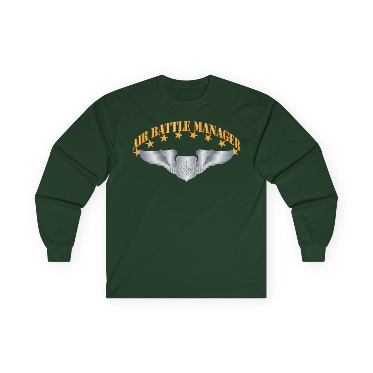 Unisex Ultra Cotton Long Sleeve Tee - USAF - Air Battle Manager X 300
