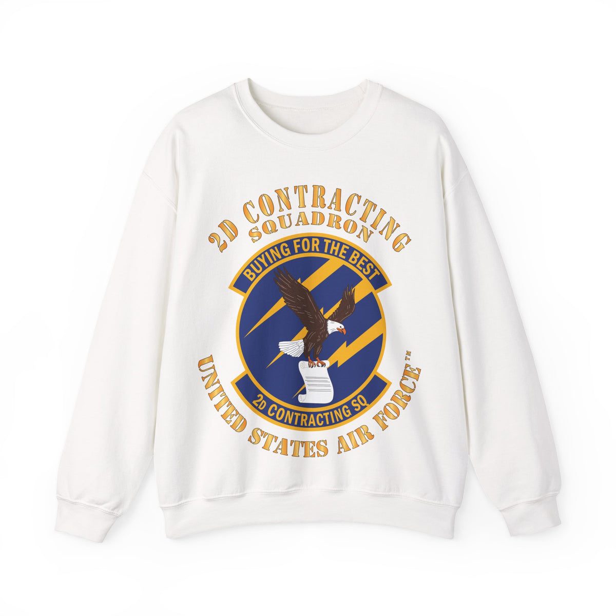 Crewneck Sweatshirt - USAF - 2d Contracting Squadron