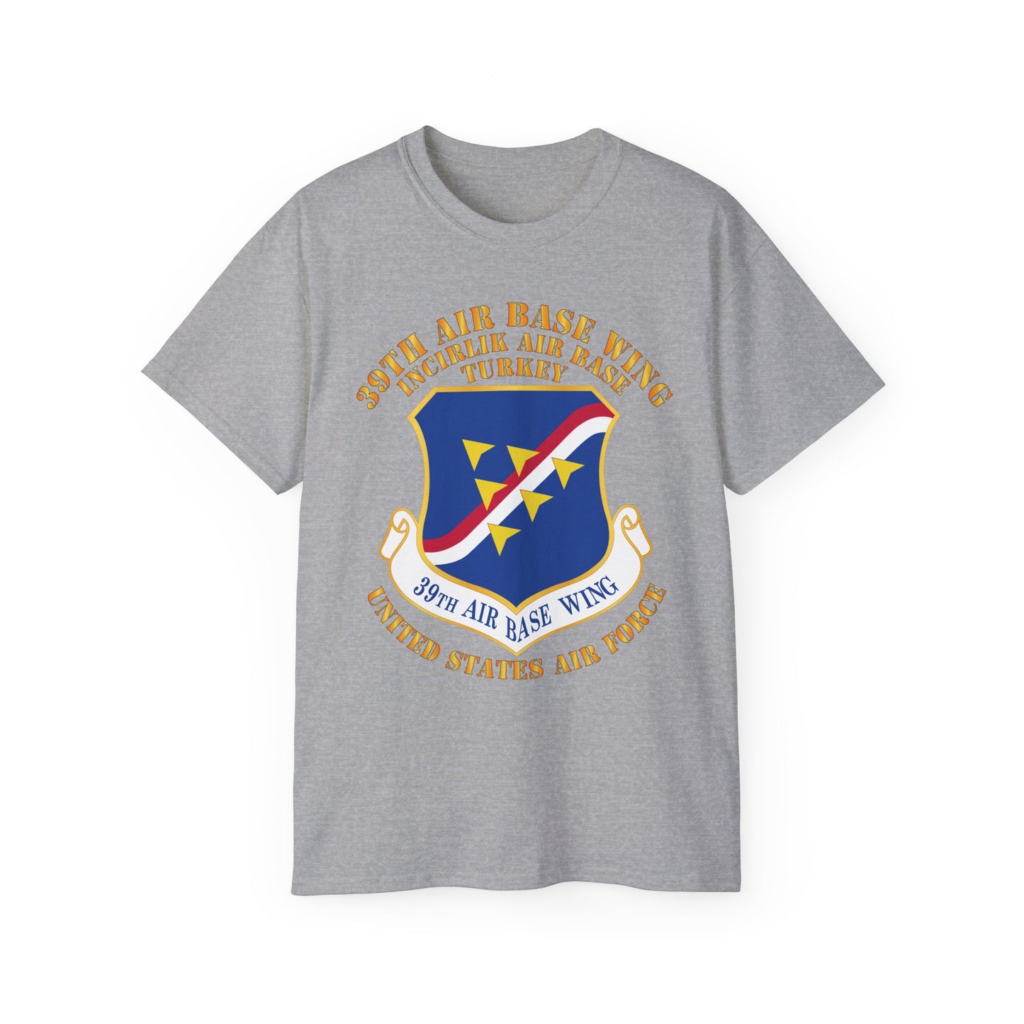 Unisex Ultra Cotton Tee - USAF - 39th Airbase Wing - 3rd AF - Incirlik Air Base - Turkey