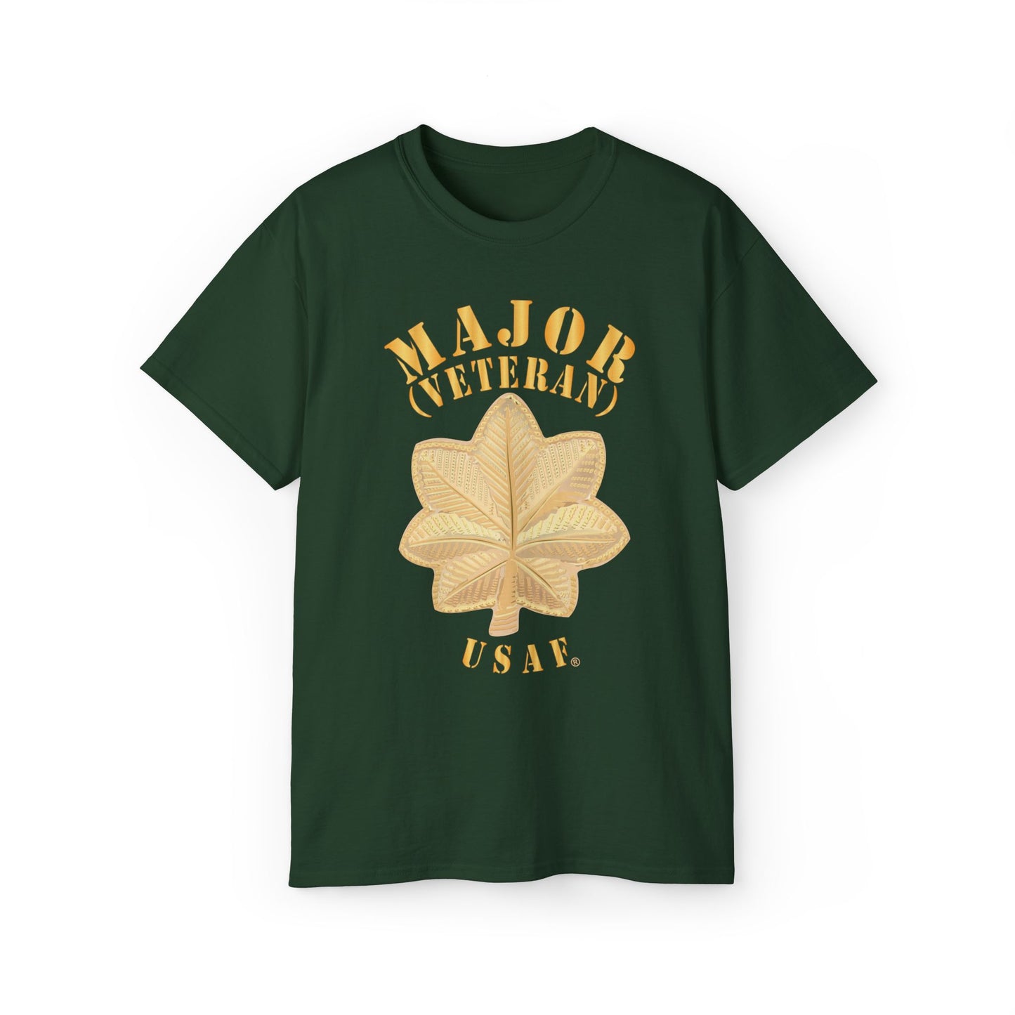 Unisex Ultra Cotton Tee - USAF - Major - Veteran - USAF X 300