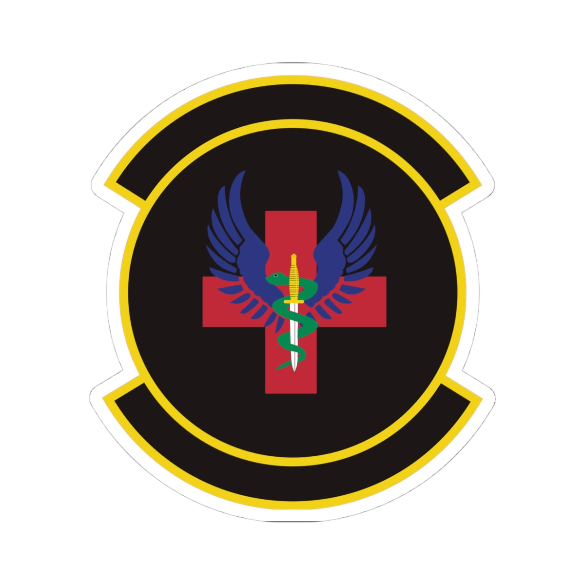 Kiss-Cut Stickers - USAF - 1st Special Operations Healthcare Operations Squadron wo txt