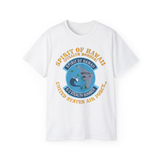 Unisex Ultra Cotton Tee - USAF - B2 - Spirit of Hawaii - Stealth Bomber X 300