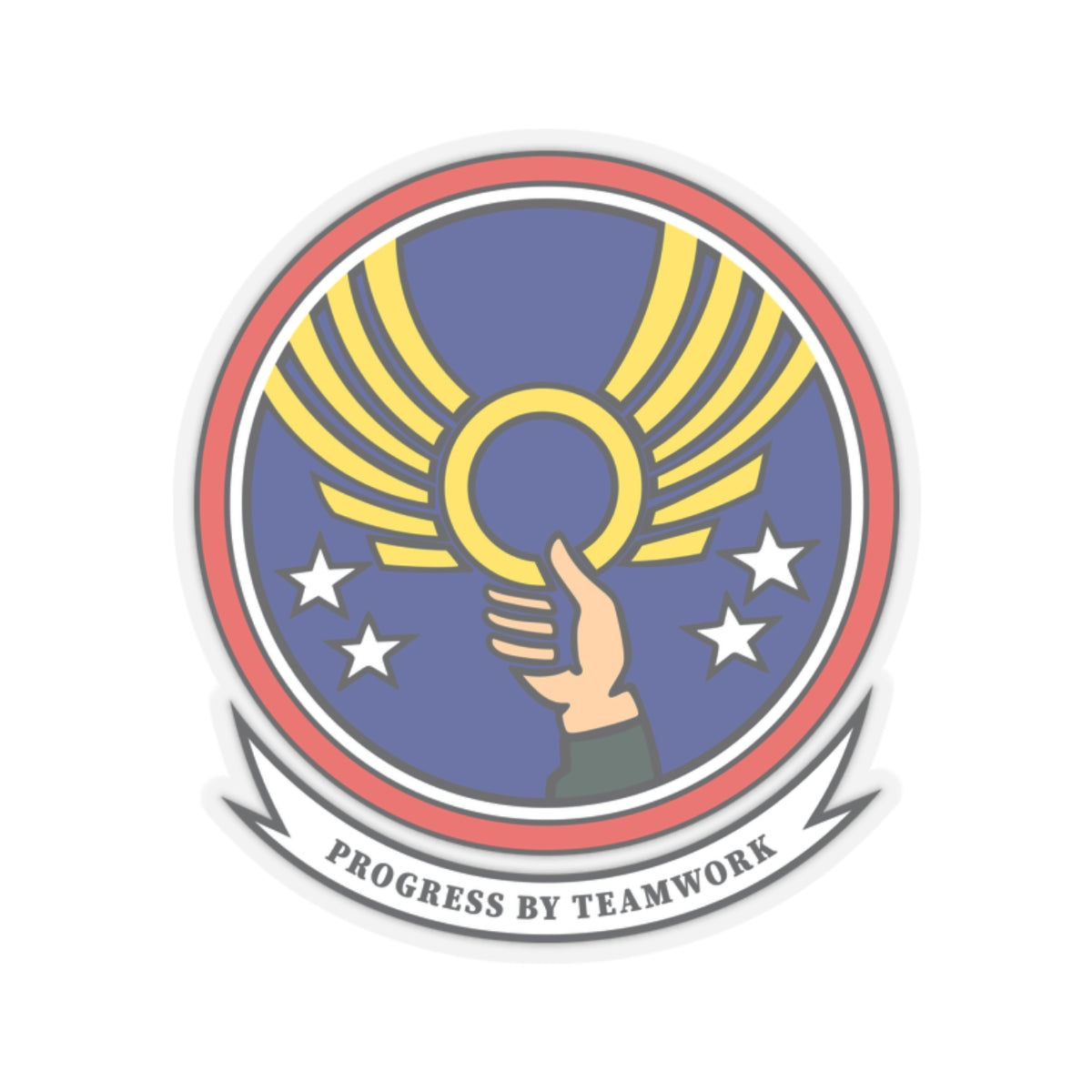 Kiss-Cut Stickers - USAF - 4th Civil Engineer Squadron wo txt X 300