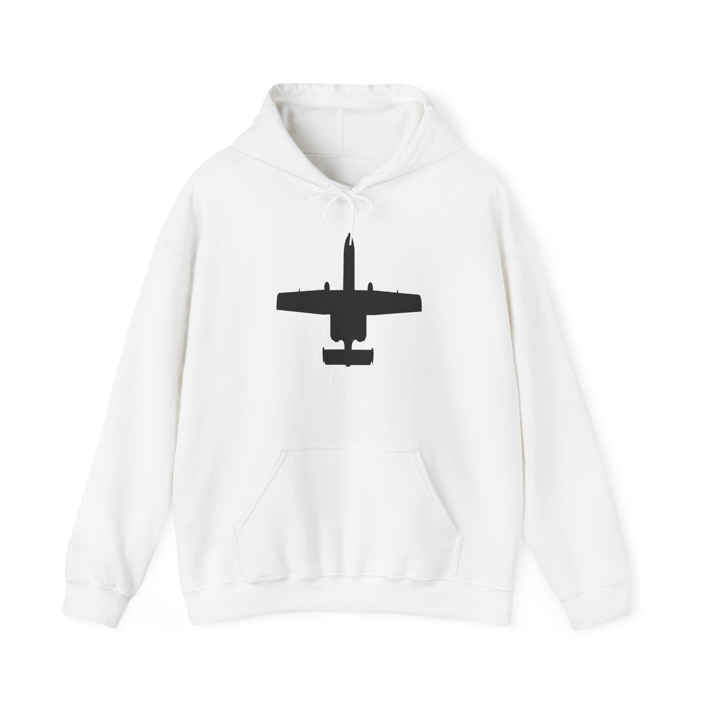 Unisex Heavy Blend Hooded Sweatshirt - Aircraft - USAF - A-10 Thunderbolt II - Top - Silhouette X 300