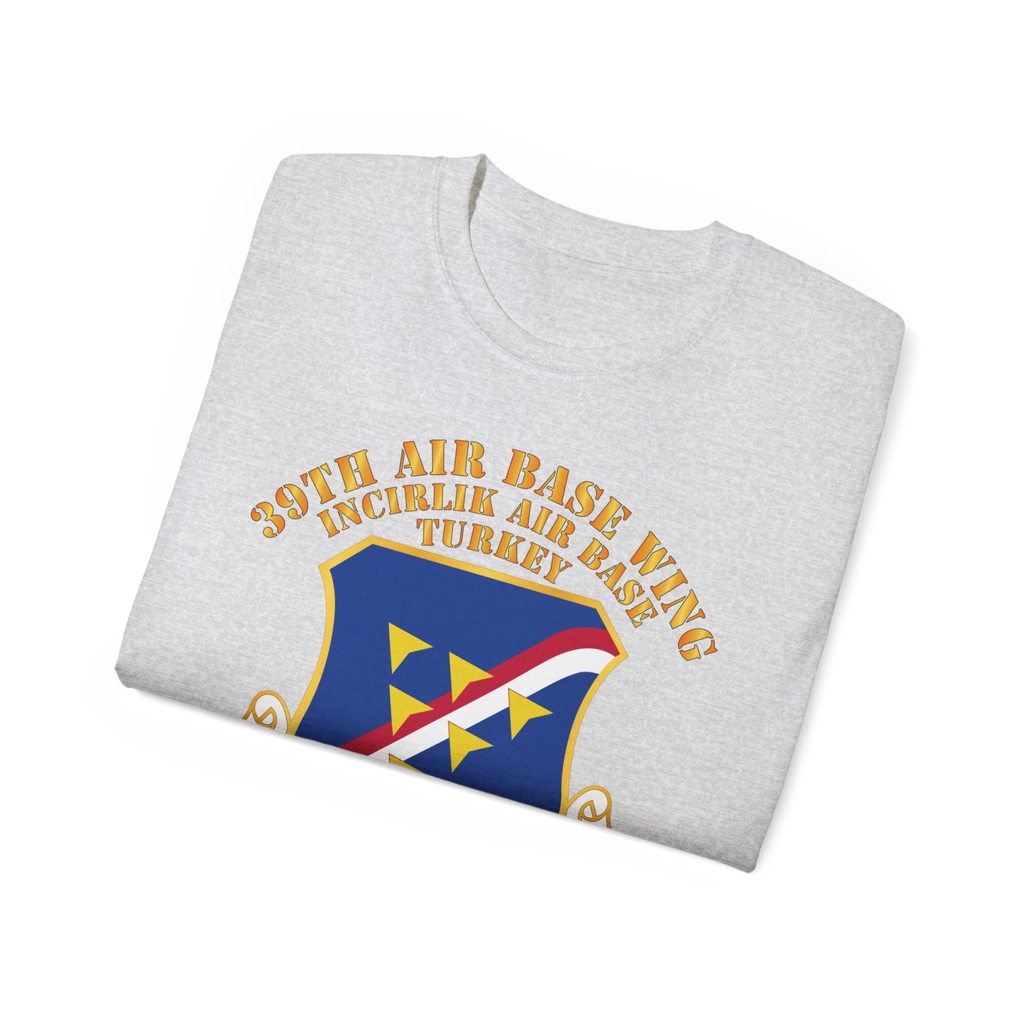 Unisex Ultra Cotton Tee - USAF - 39th Airbase Wing - 3rd AF - Incirlik Air Base - Turkey