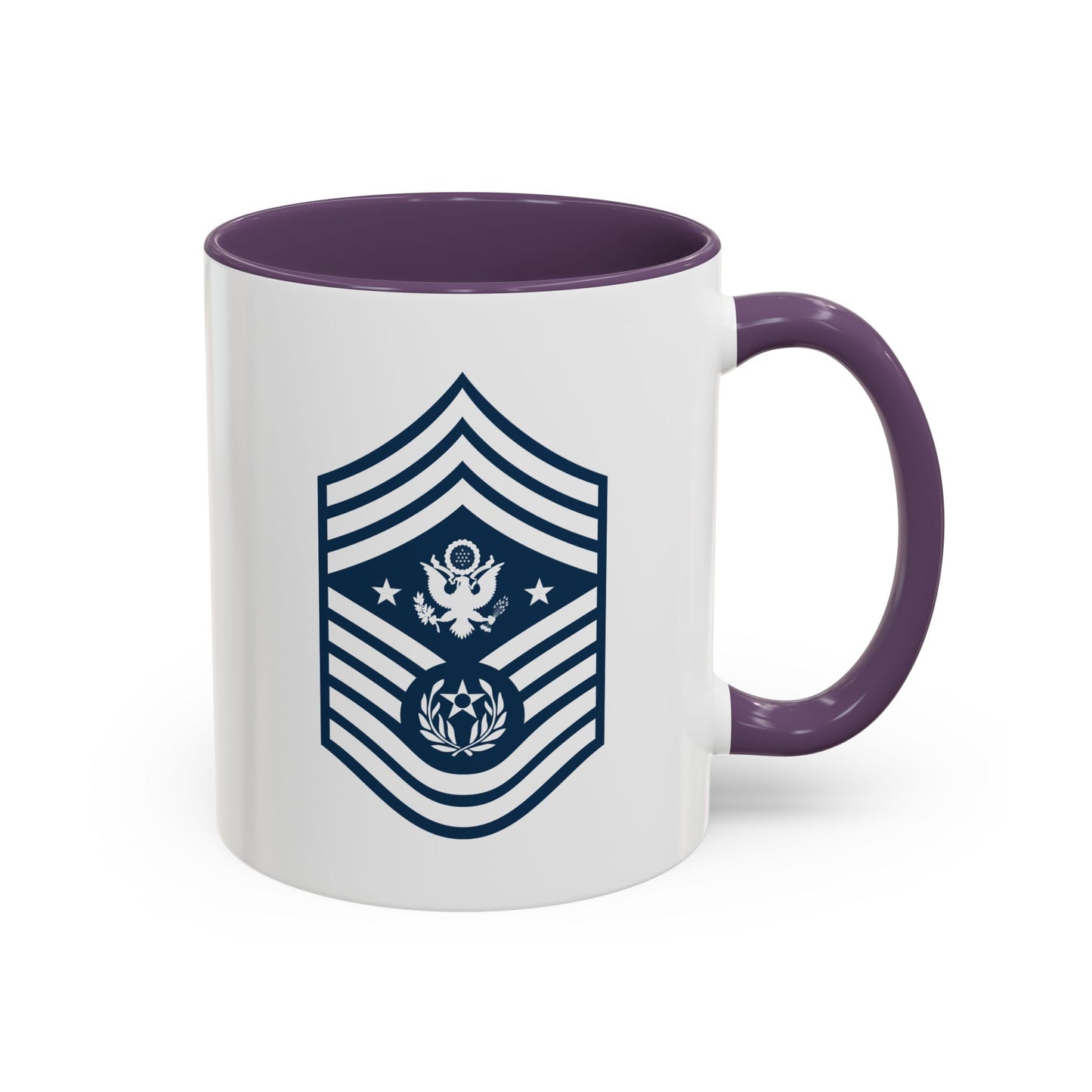 Accent Coffee Mug (11oz & 15oz) - USAF - Chief Master Sergeant of the Air Force (E9d) - 2020
