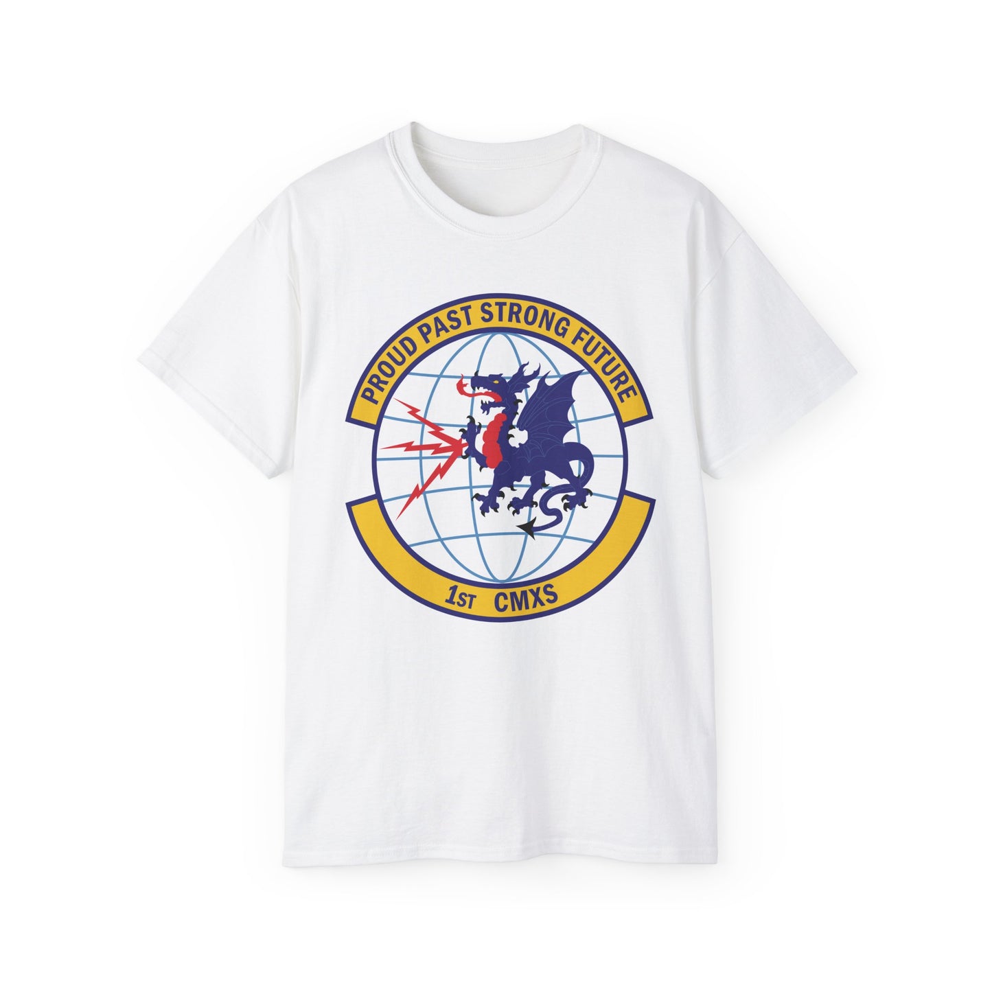 Unisex Ultra Cotton Tee -USAF - 1st Communications Maintenance Squadron(USAFE) wo txt