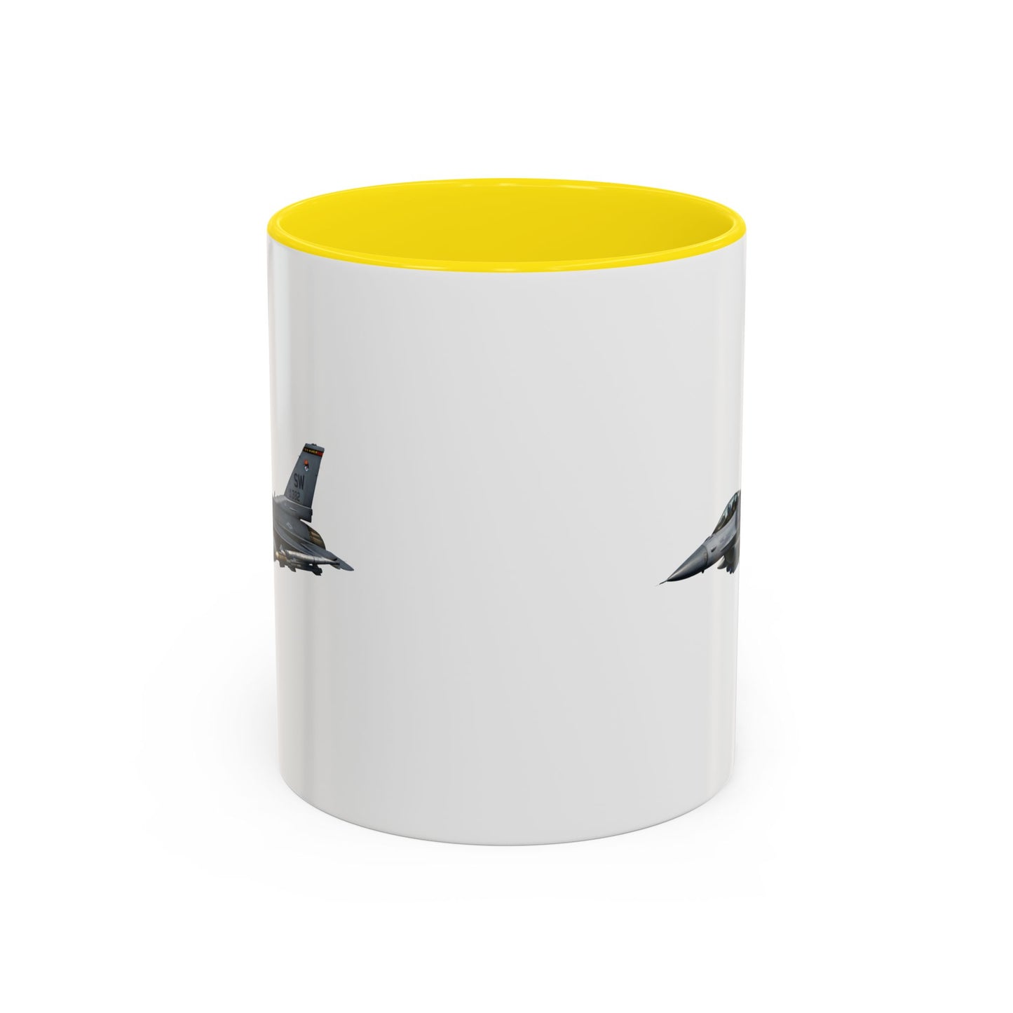 Accent Coffee Mug (11oz & 15oz) - USAF - F-16 Fighting Falcon wo txt X 300