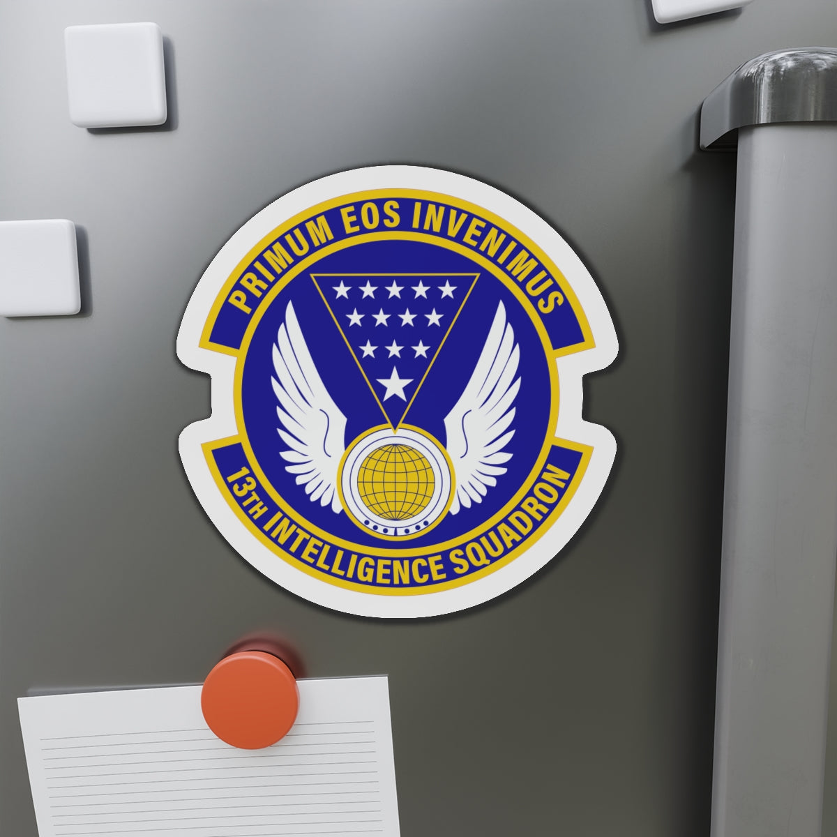 Die-Cut Magnet - USAF - 13th Intelligence Squadron wo txt