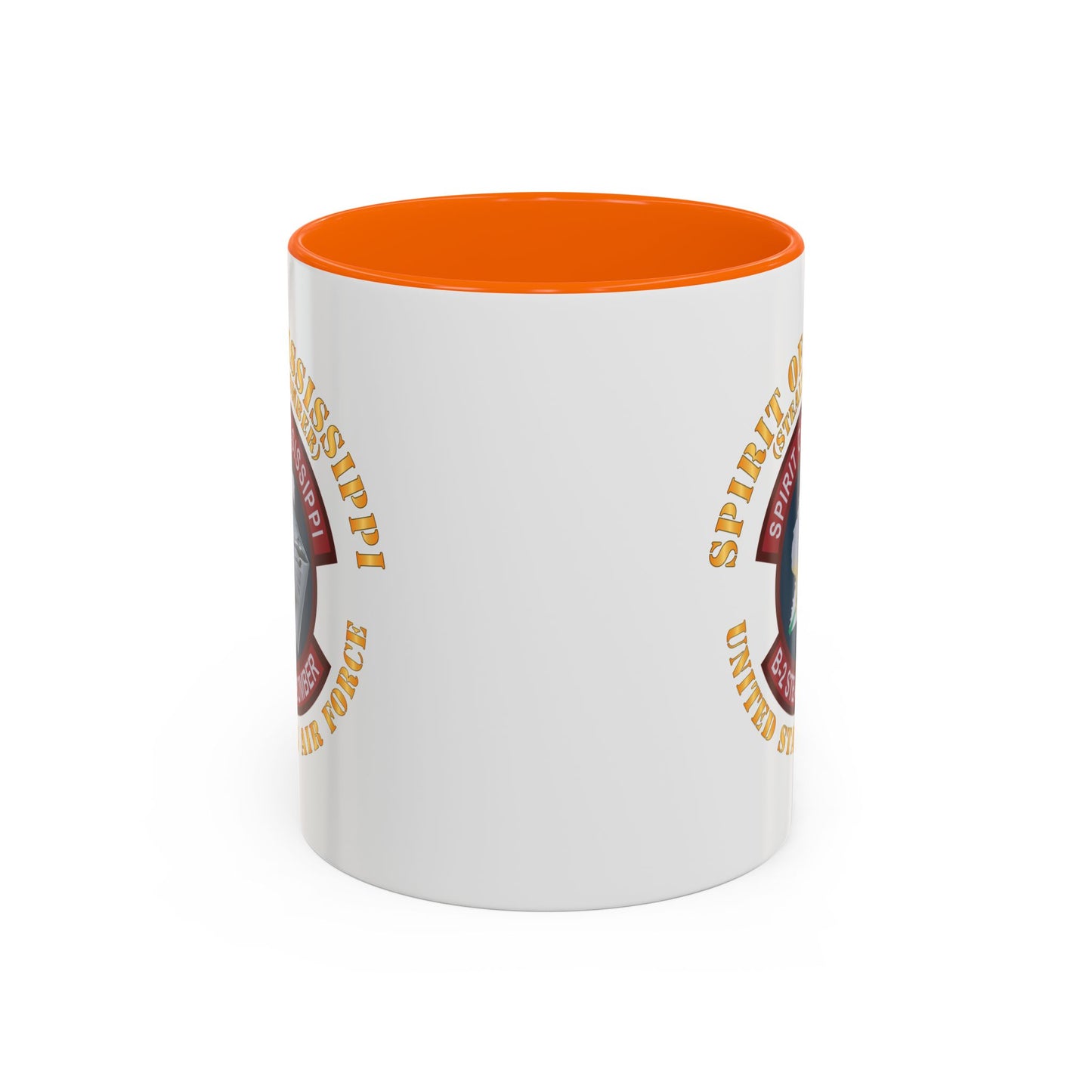 Accent Coffee Mug (11oz & 15oz) - USAF - B2 - Spirit of Mississippi - Stealth Bomber X 300