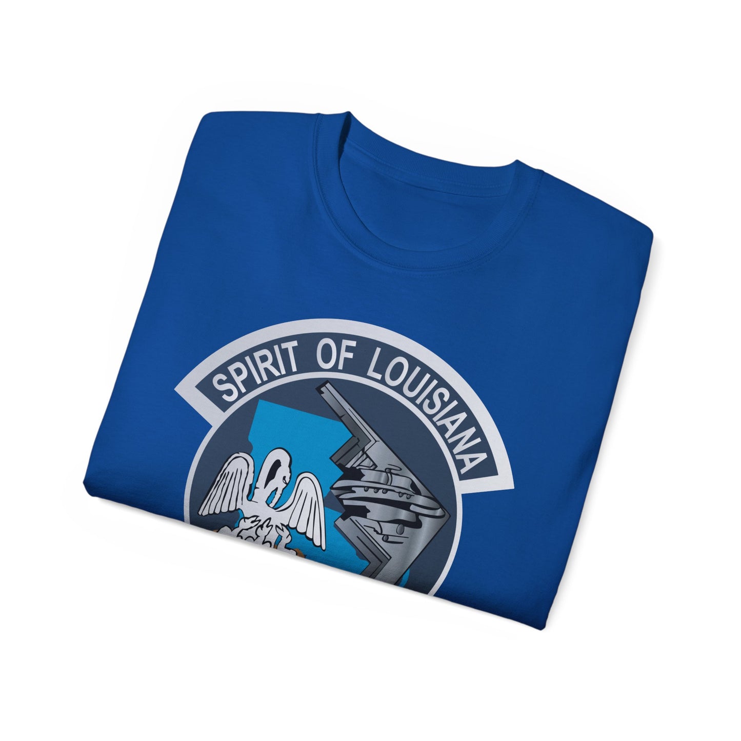 Unisex Ultra Cotton Tee - USAF - B2 - Spirit of Louisiana - Stealth Bomber wo txt X 300