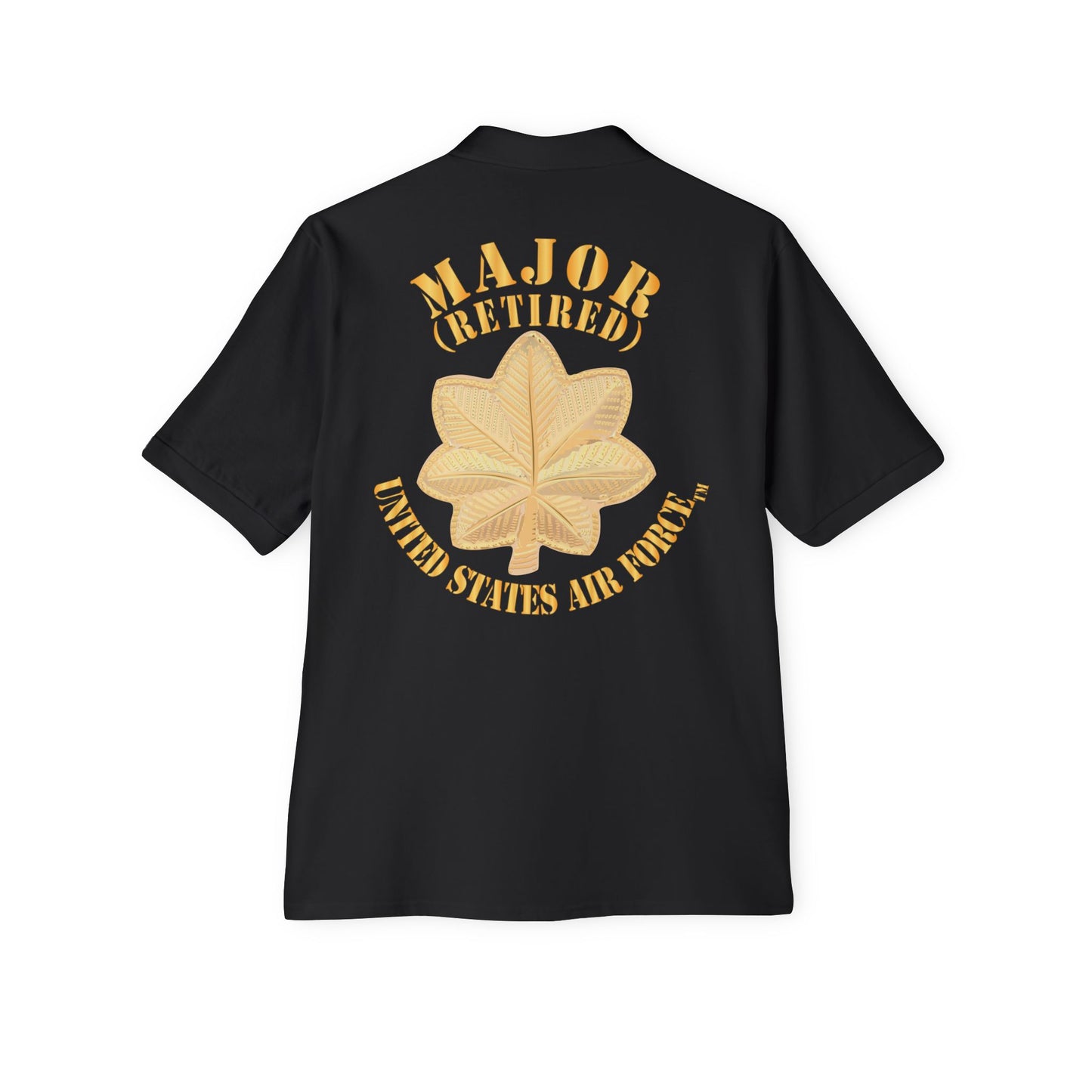 Men's Piqué Polo - USAF - Major - Retired X 300