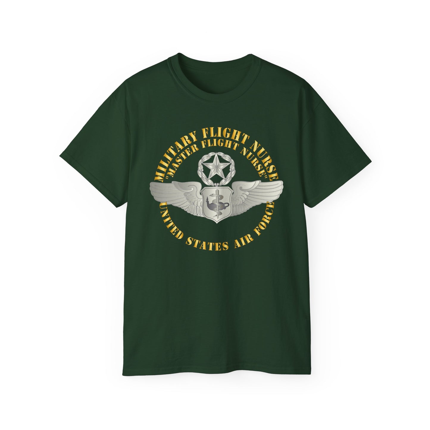 Unisex Ultra Cotton Tee - USAF - Military Flight Nurse - Flight Nurse - Master