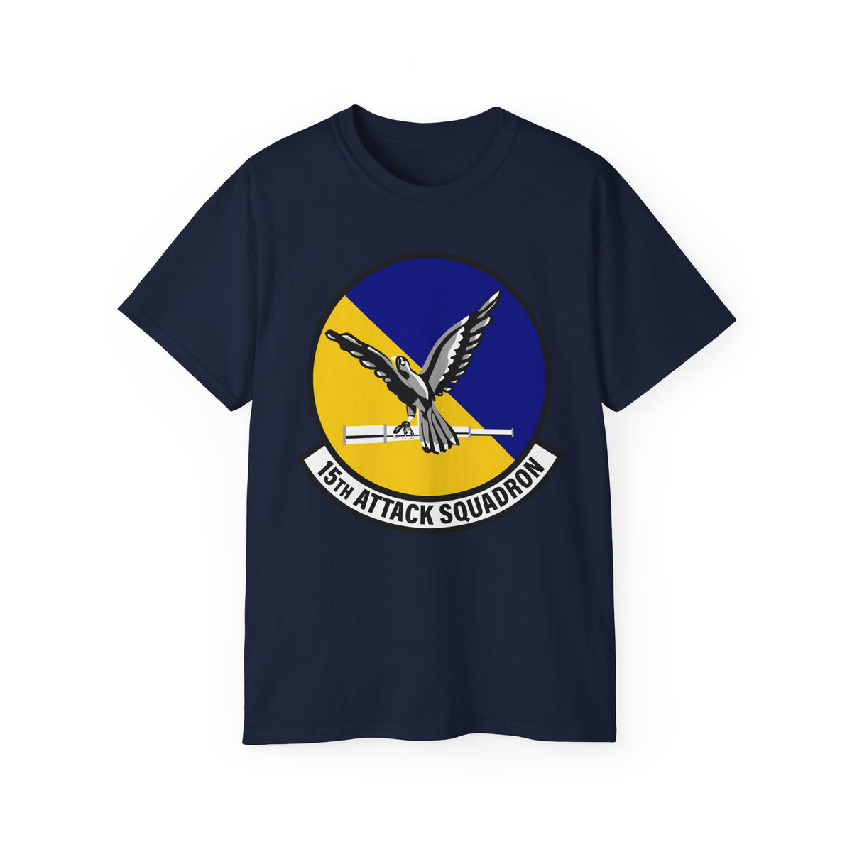 Unisex Ultra Cotton Tee - USAF - 15th Attack Squadron wo txt