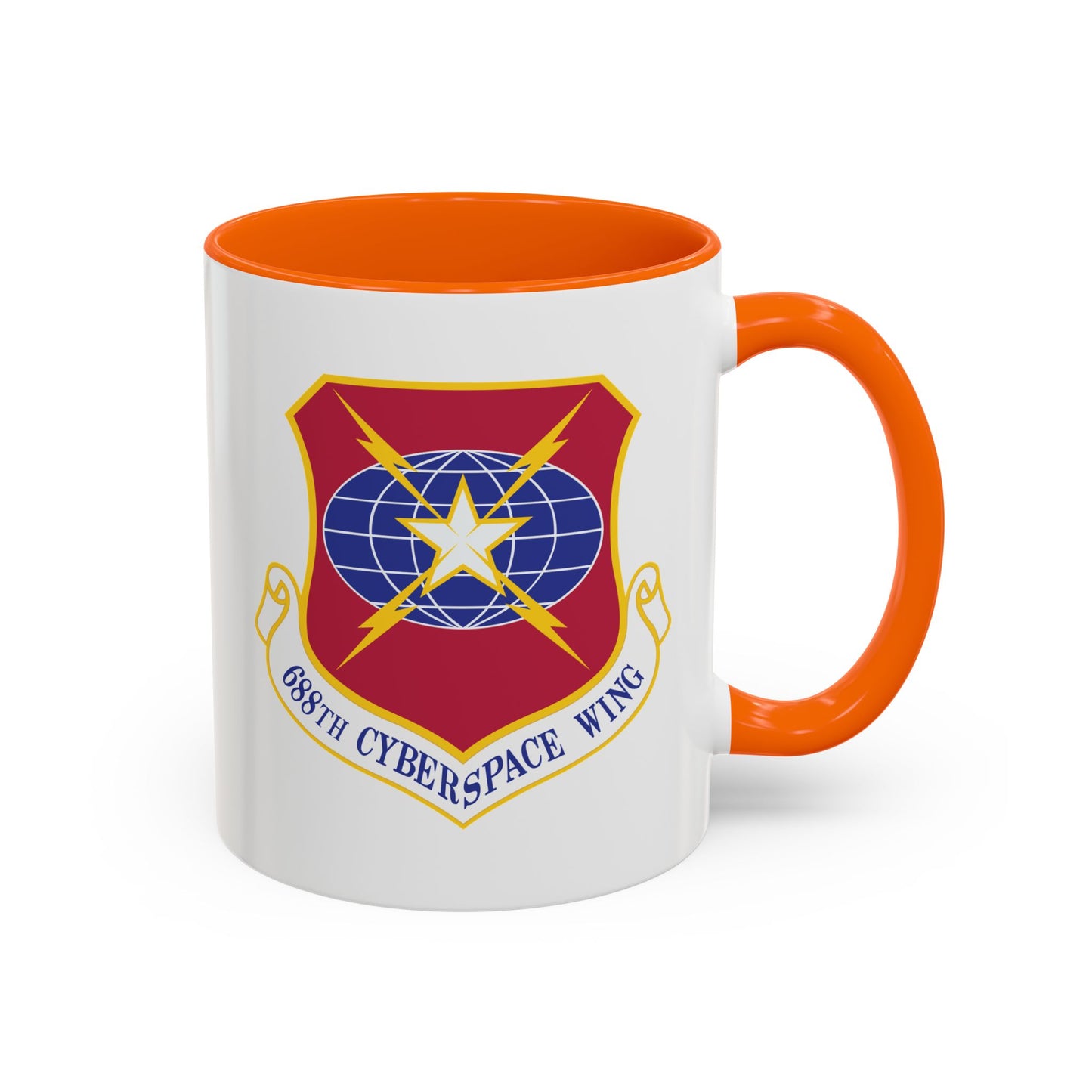 Accent Coffee Mug (11oz & 15oz) - USAF - 688th Cyberspace Wing wo Txt X 300