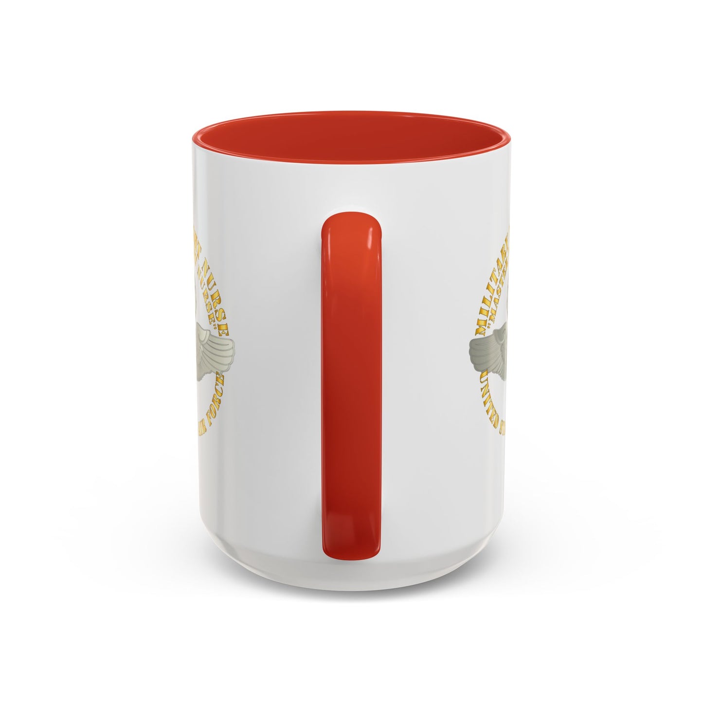 Accent Coffee Mug (11oz & 15oz) - USAF - Military Flight Nurse - Flight Nurse - Master
